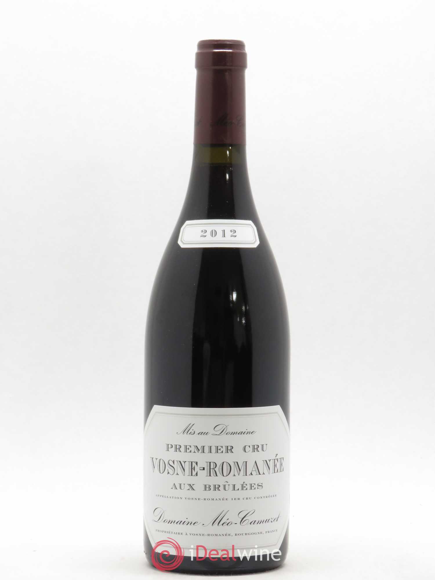 Vosne-Romanée 1er Cru Aux Brûlées Méo-Camuzet (Domaine) 2012 - Lot de 1 bouteille - 0