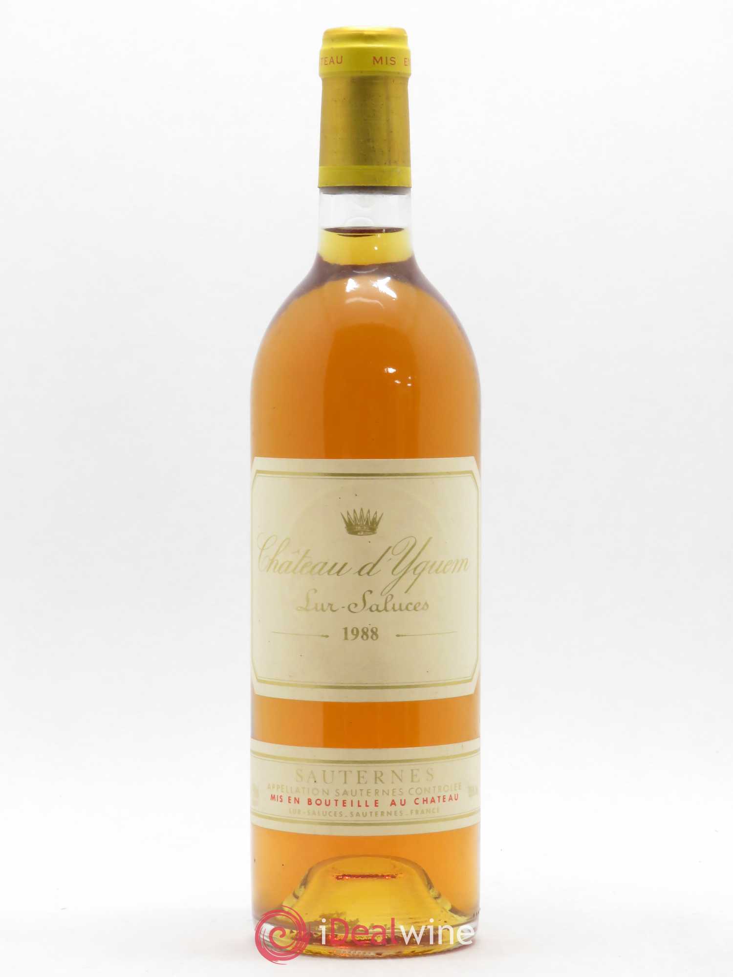 Château d' Yquem 1er Cru Classé Supérieur 1988 - Lotto di 1 bottiglia - 0