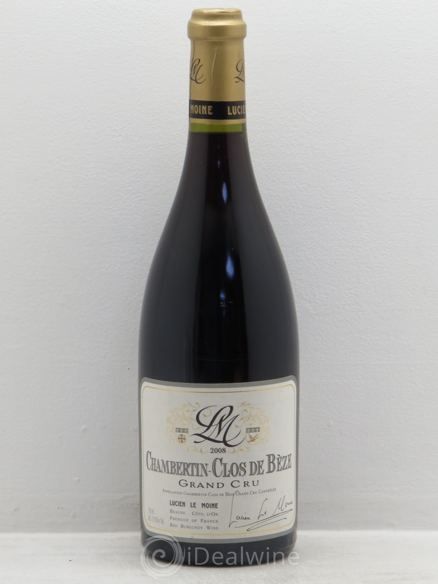 Chambertin Clos de Bèze Grand Cru 2008 - Lot de 1 bouteille - 0