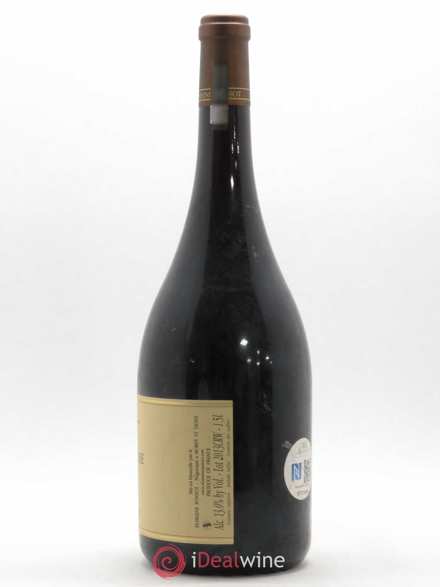 Clos de la Roche Grand Cru Vieilles Vignes Ponsot (Domaine) 2013 - Lot de 1 magnum - 1