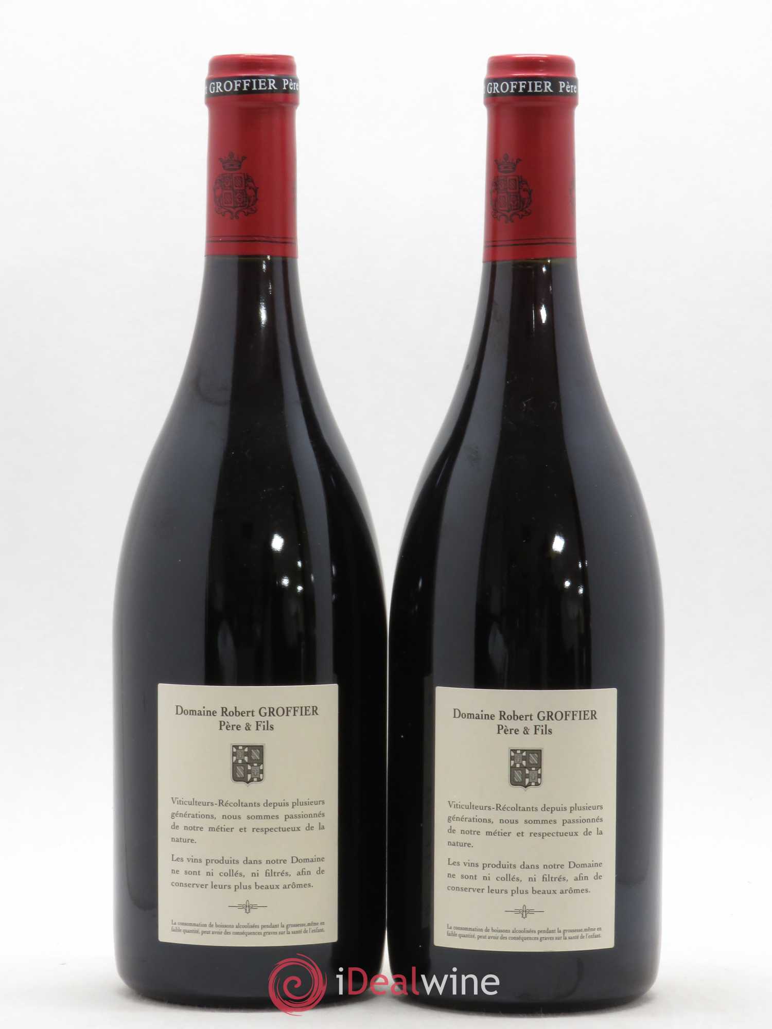 Chambolle-Musigny 1er Cru Les Amoureuses Robert Groffier Père & Fils (Domaine) 2010 - Lotto di 2 bottiglie - 1