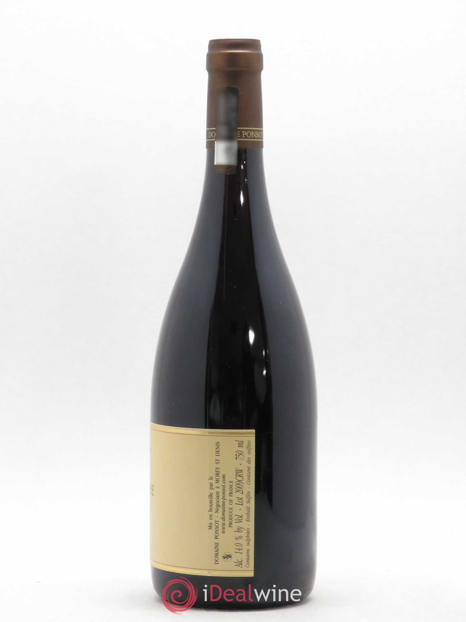 Clos de la Roche Grand Cru Vieilles Vignes Ponsot (Domaine) 2009 - Lot de 1 bouteille - 1