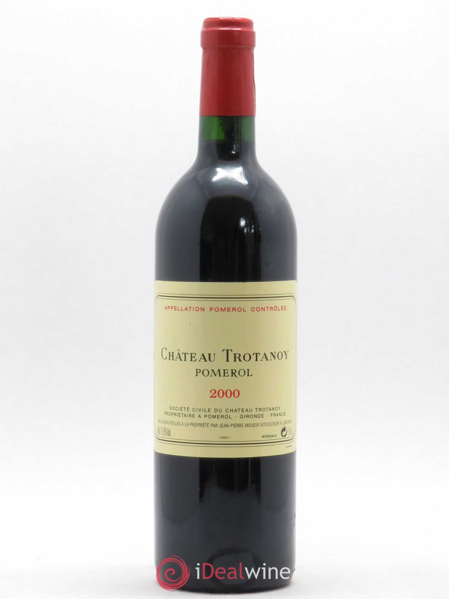 Château Trotanoy 2000 - Lot de 1 bouteille - 0