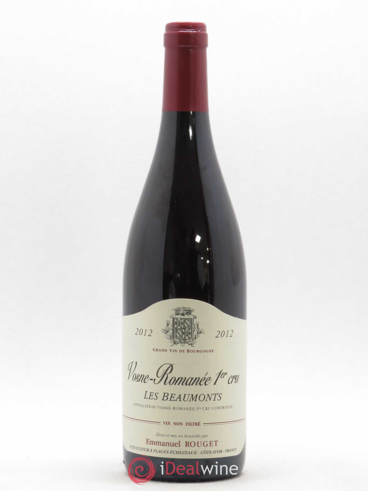 Vosne-Romanée 1er Cru Les Beaumonts Emmanuel Rouget 2012 - Lot de 1 bouteille - 0