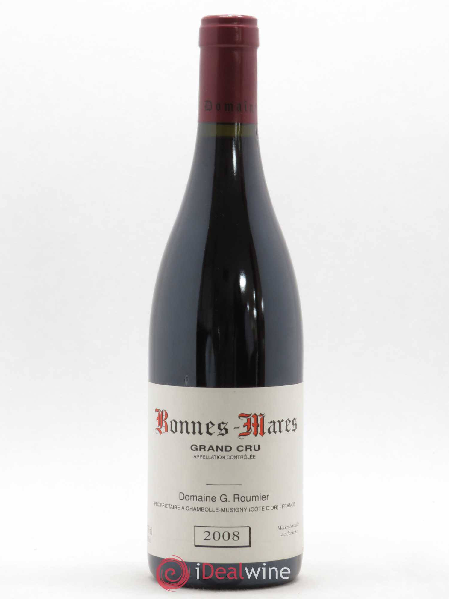 Bonnes-Mares Grand Cru Georges Roumier (Domaine) 2008 - Lot de 1 bouteille - 0