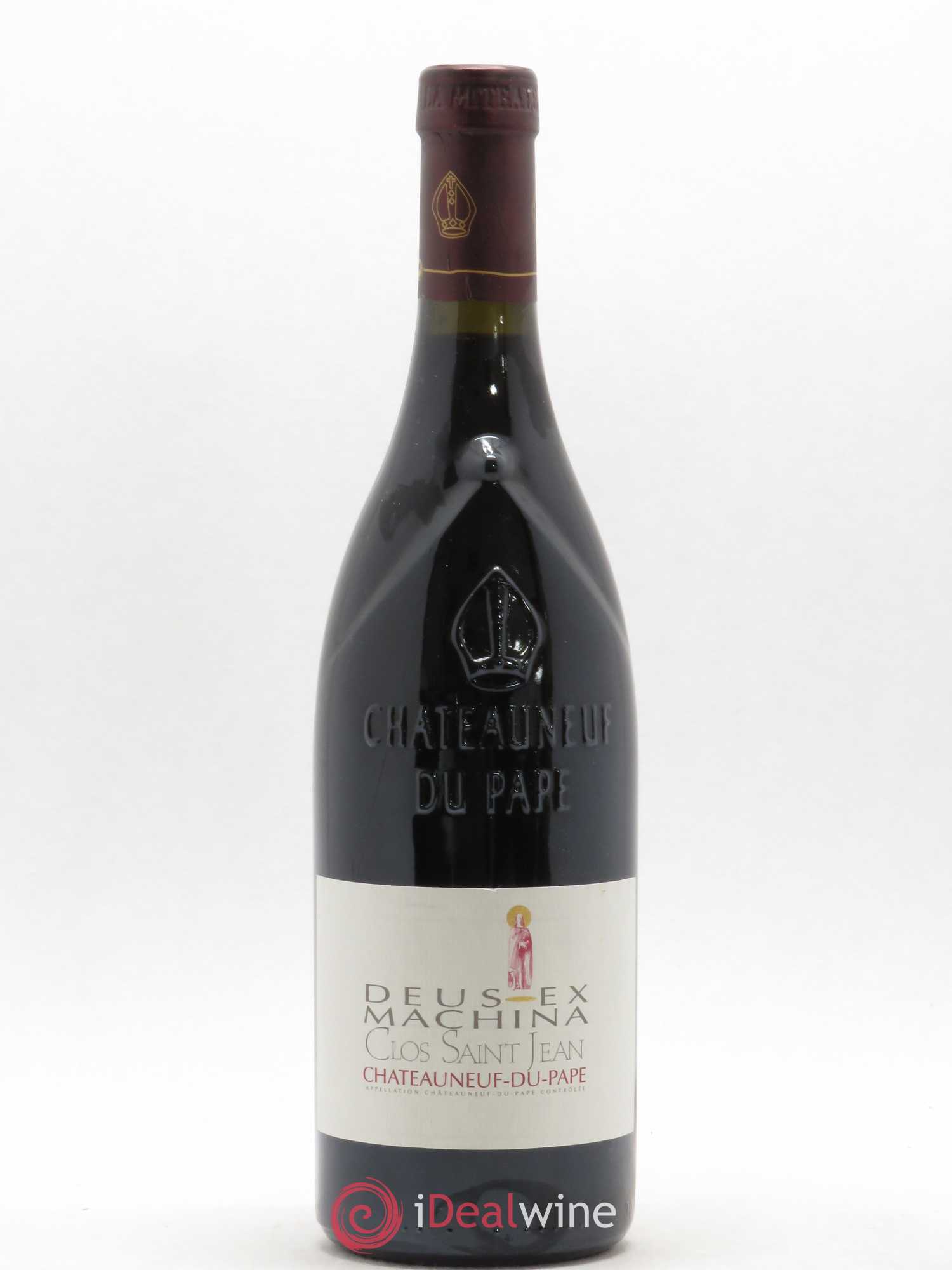 Châteauneuf-du-Pape Clos Saint-Jean Deus Ex Machina Pascal et Vincent Maurel 2009 - Lot de 1 bouteille - 0