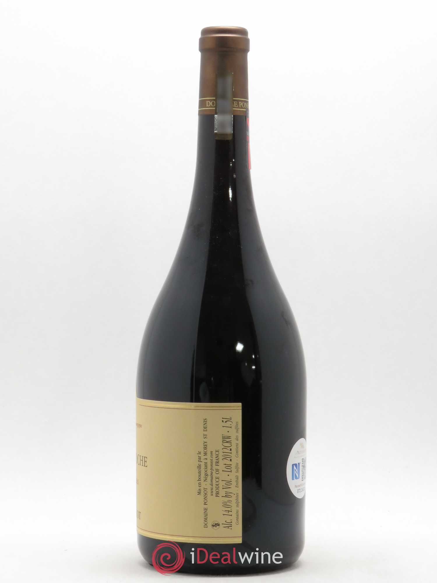 Clos de la Roche Grand Cru Vieilles Vignes Ponsot (Domaine) 2012 - Lot de 1 magnum - 1