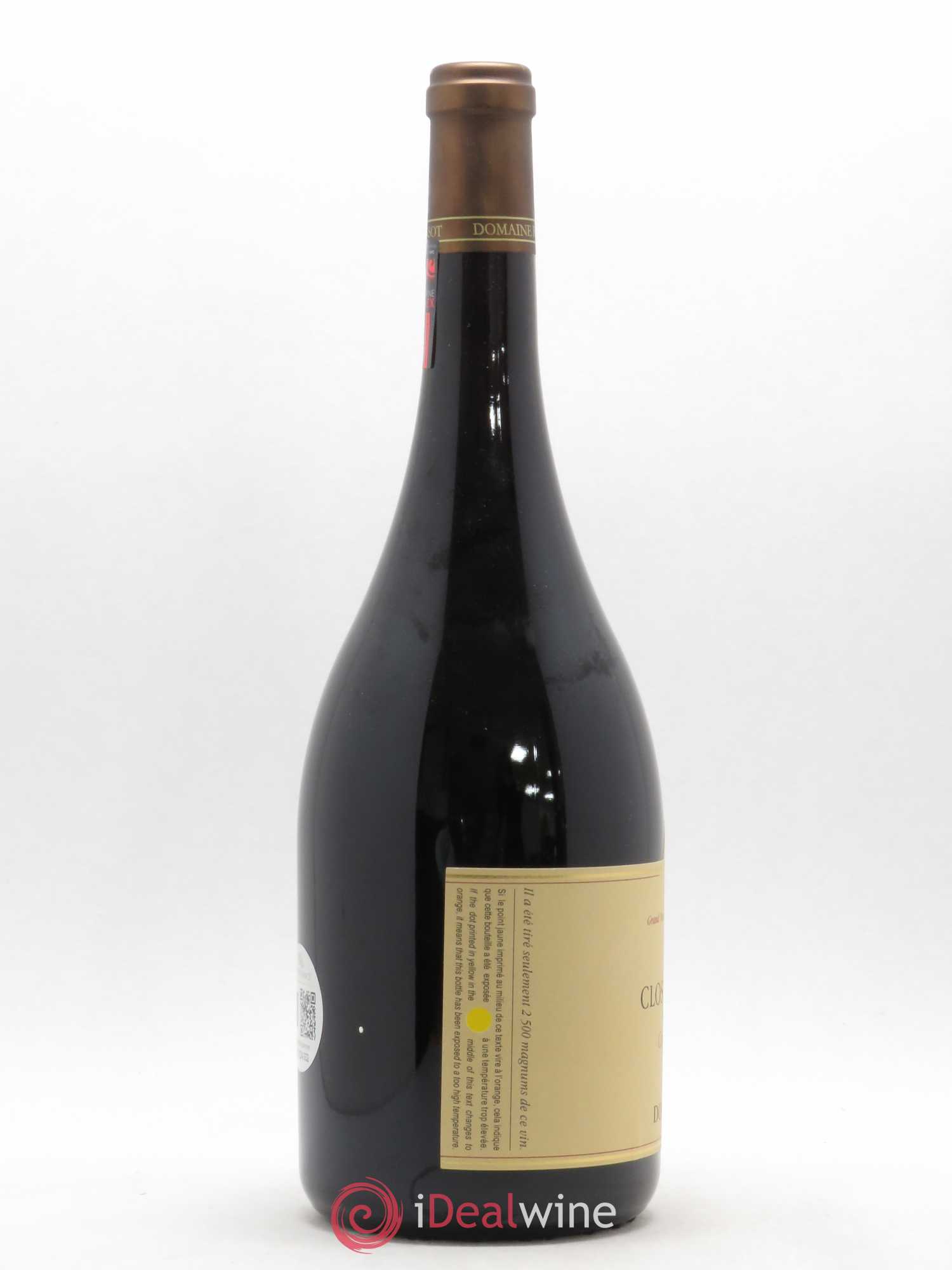Clos de la Roche Grand Cru Vieilles Vignes Ponsot (Domaine) 2012 - Lot de 1 magnum - 2