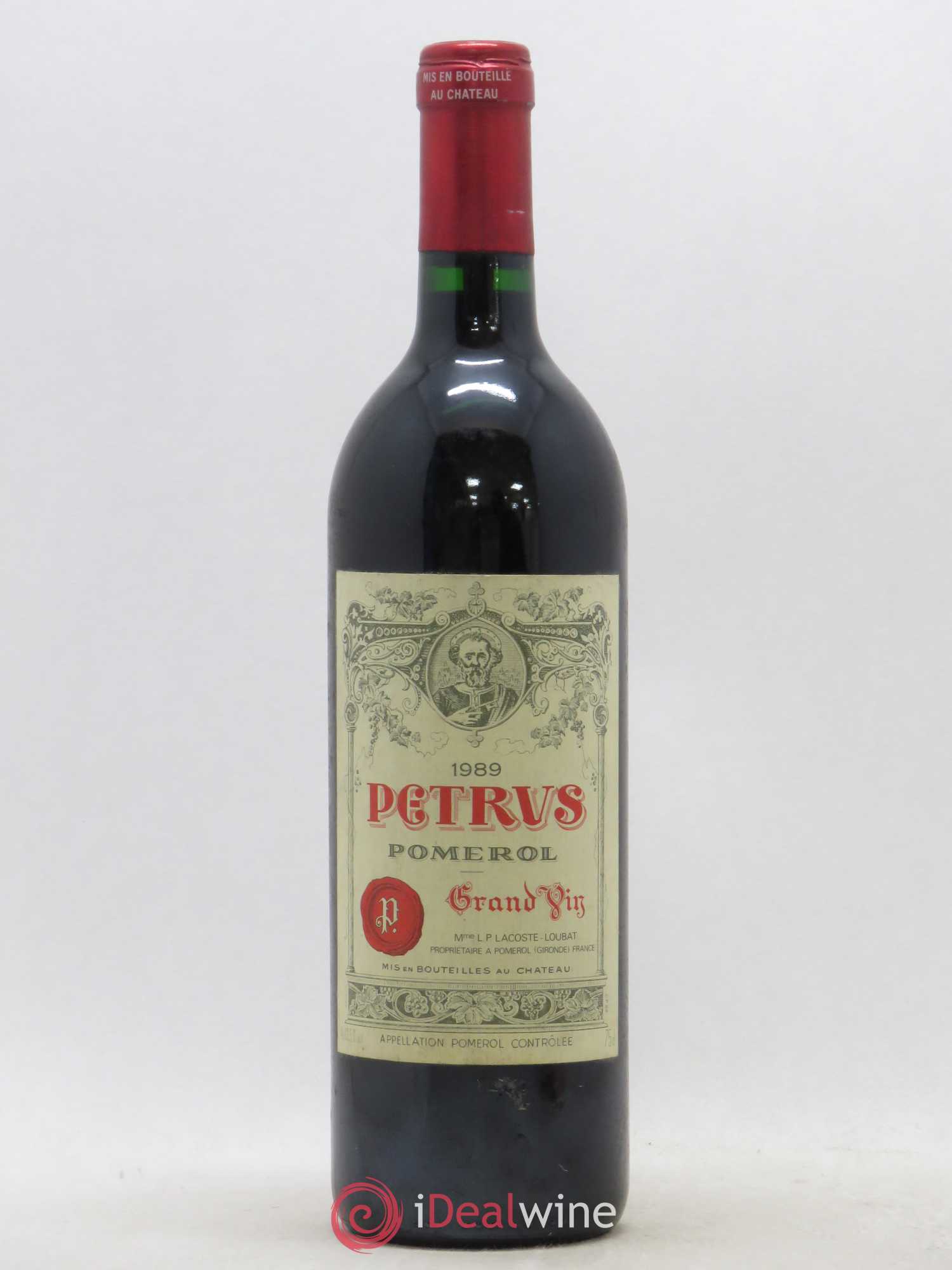 Petrus 1989 - Lot de 1 bouteille - 0