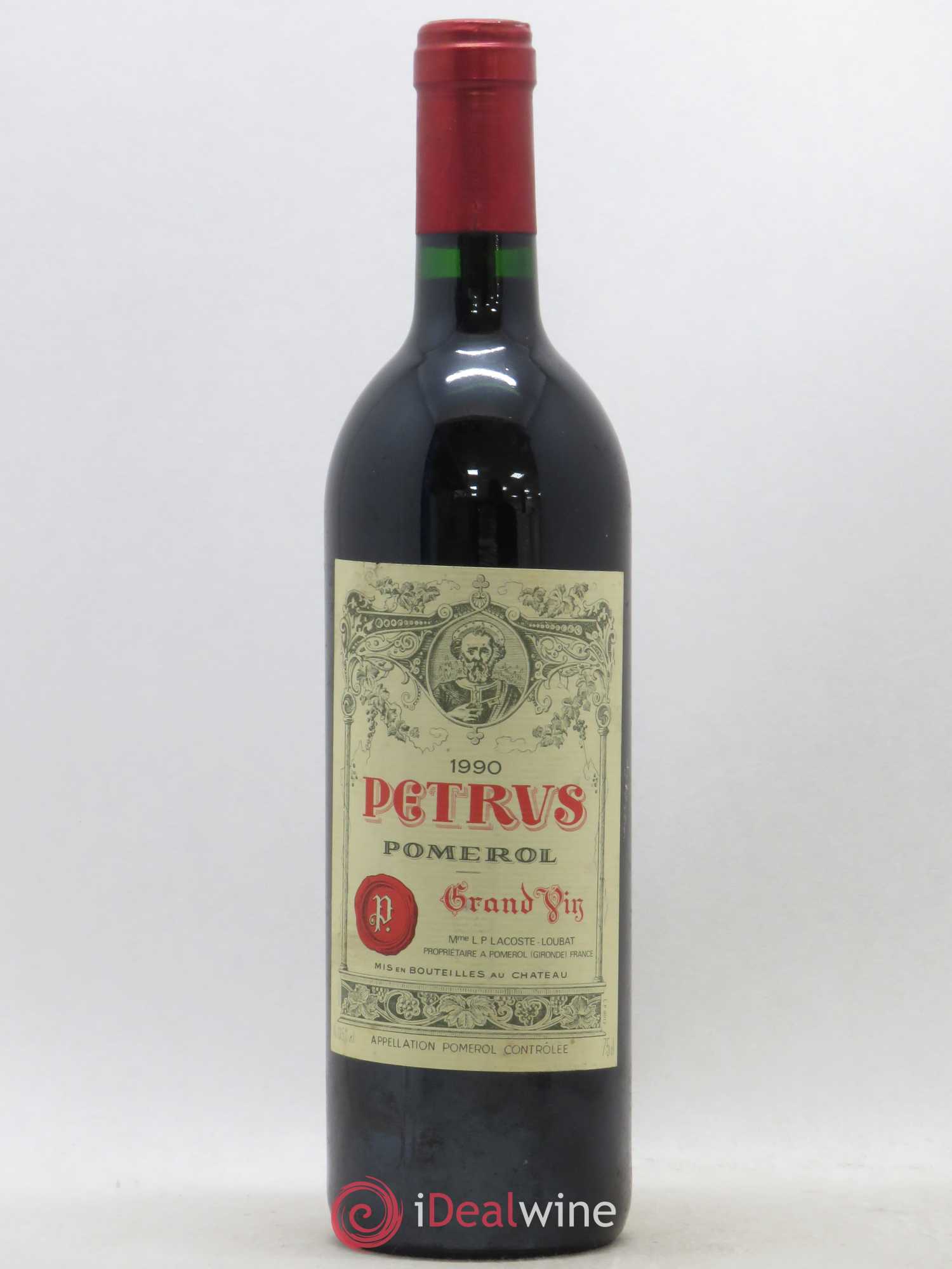 Petrus 1990 - Lot de 1 bouteille - 0