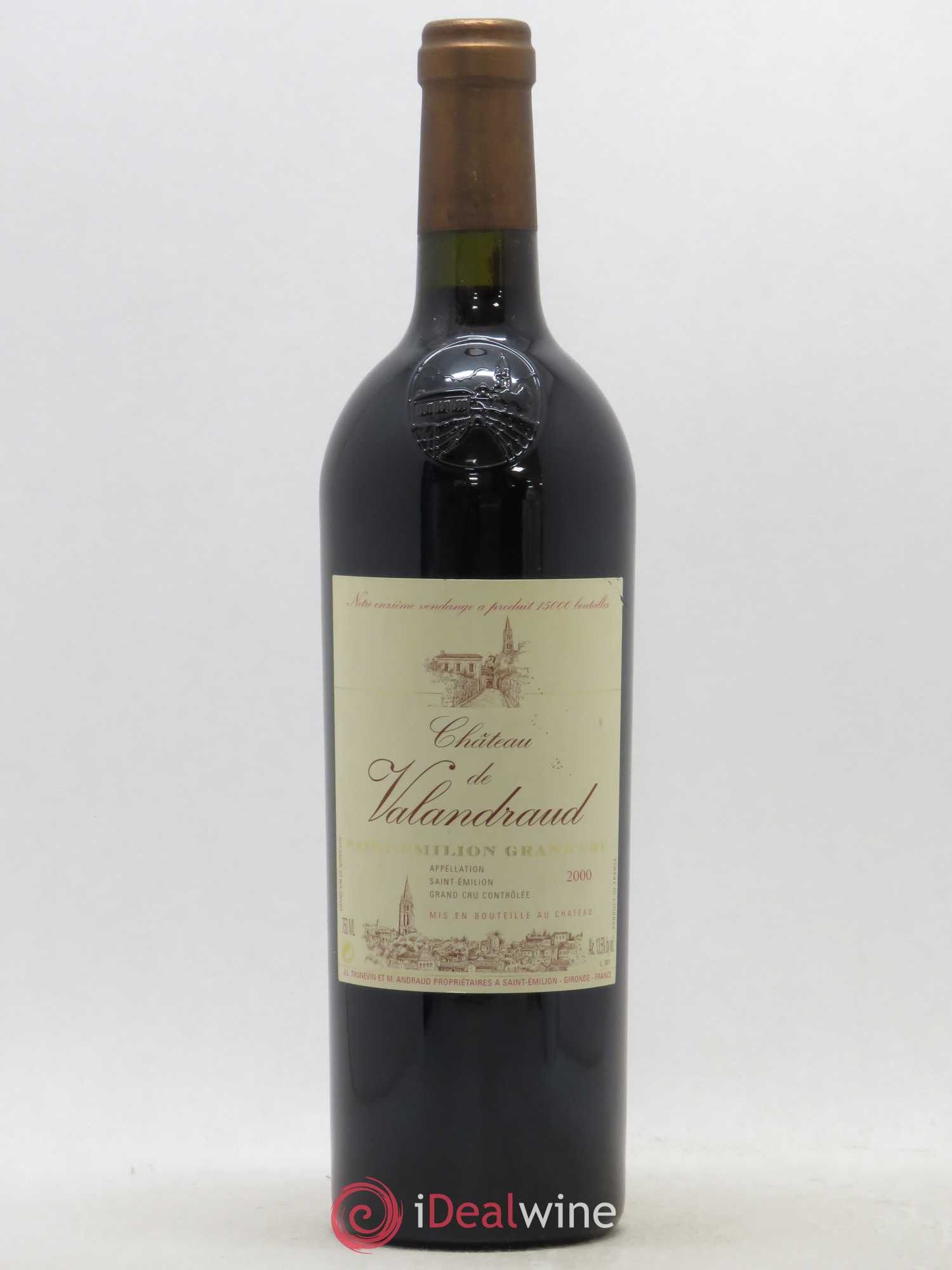 Château de Valandraud 2000 - Posten von 1 Flasche - 0