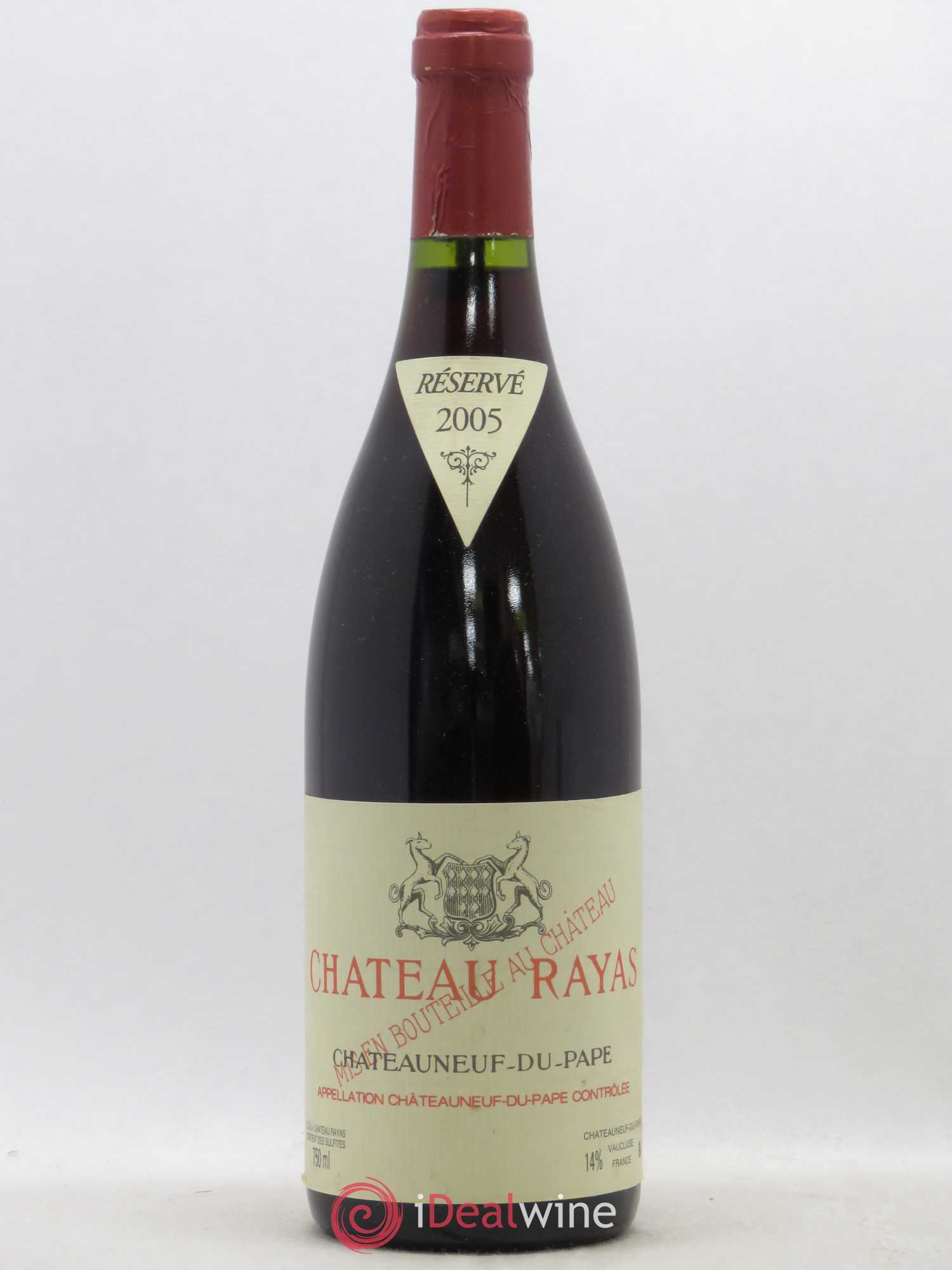 Châteauneuf-du-Pape Château Rayas Emmanuel Reynaud 2005 - Lot de 1 bouteille - 0
