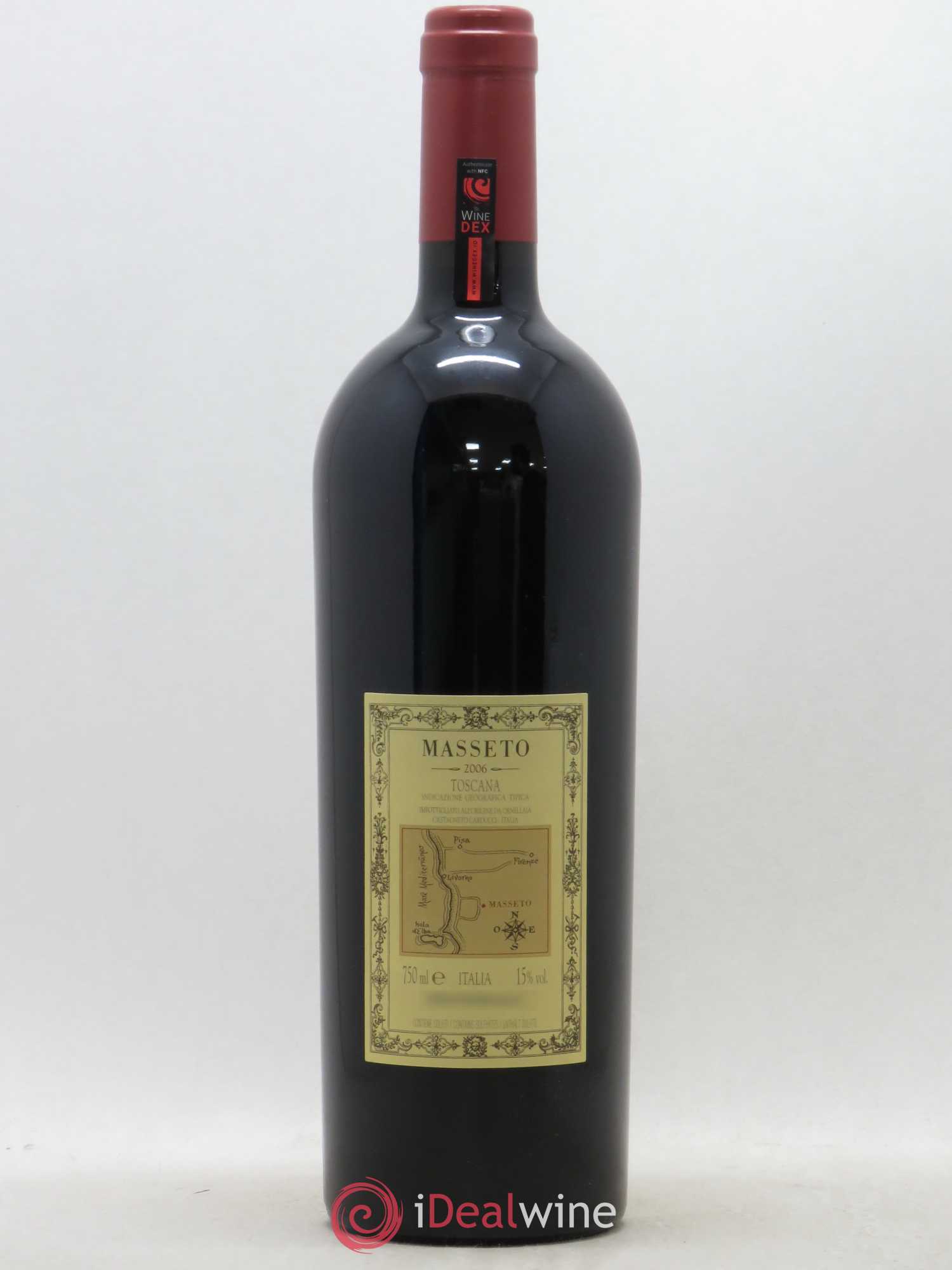 Toscana IGT Tenuta Dell'Ornellaia Masseto Frescobaldi 2006 - Lot de 1 bouteille - 1
