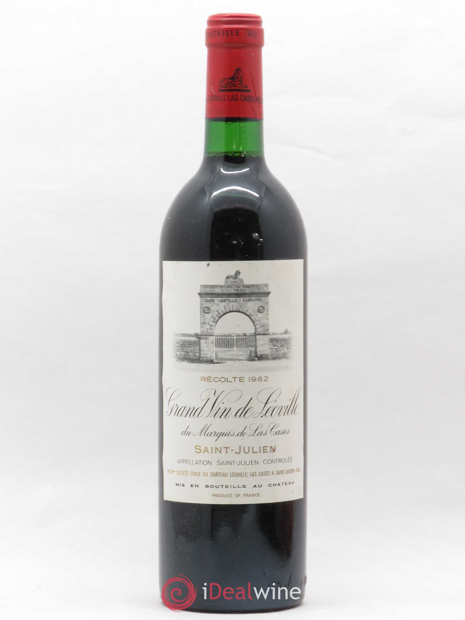 Château Léoville Las Cases 2ème Grand Cru Classé 1982 - Lot de 1 bouteille - 0