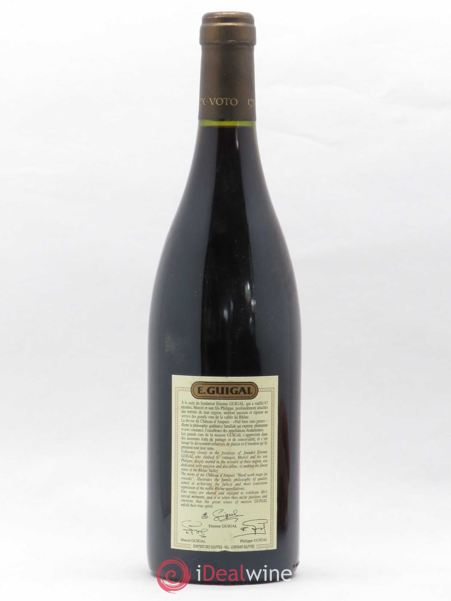 Ermitage Ex Voto Guigal 2003 - Lot de 1 bouteille - 1