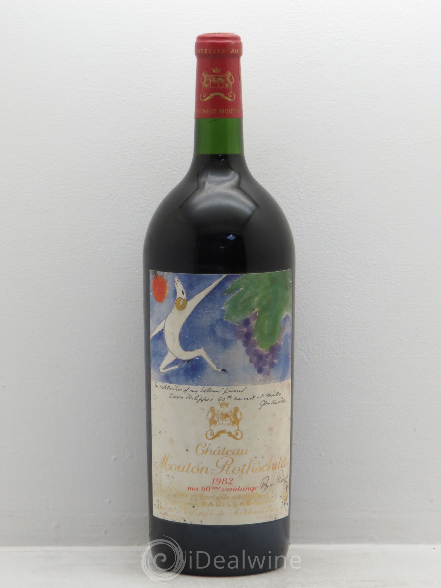 Château Mouton Rothschild 1er Grand Cru Classé 1982 - Lot de 1 magnum - 0