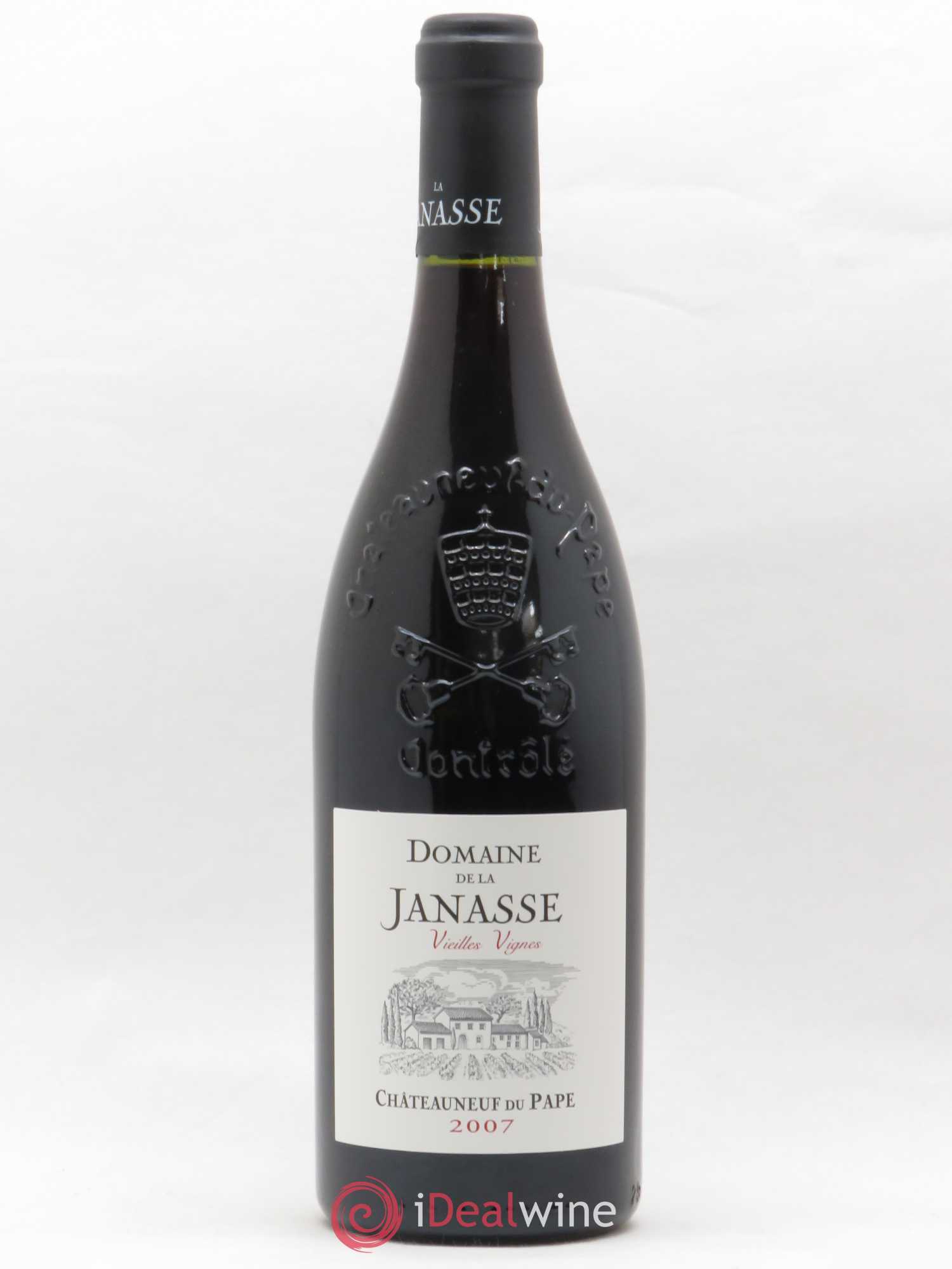 Châteauneuf-du-Pape Cuvée Vieilles Vignes La Janasse (Domaine de) 2007 - Lot de 1 bouteille - 0