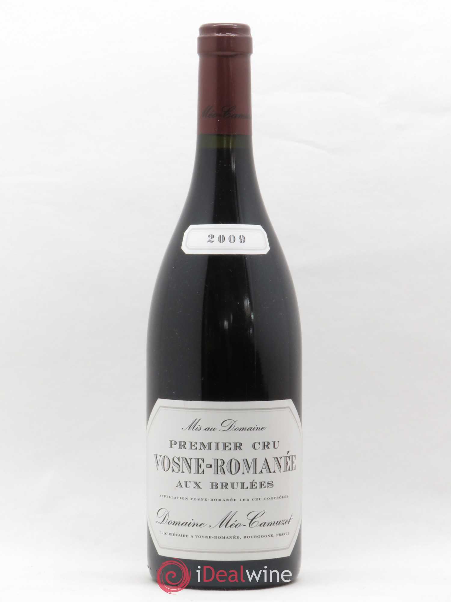 Vosne-Romanée 1er Cru Aux Brûlées Méo-Camuzet (Domaine) 2009 - Lot de 1 bouteille - 0