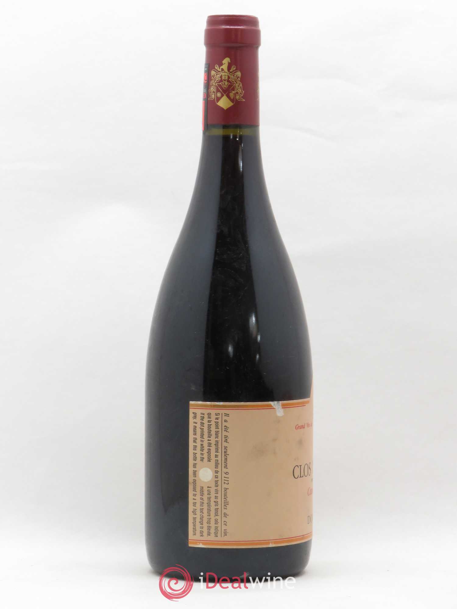 Clos de la Roche Grand Cru Vieilles Vignes Ponsot (Domaine) 2005 - Lot de 1 bouteille - 1