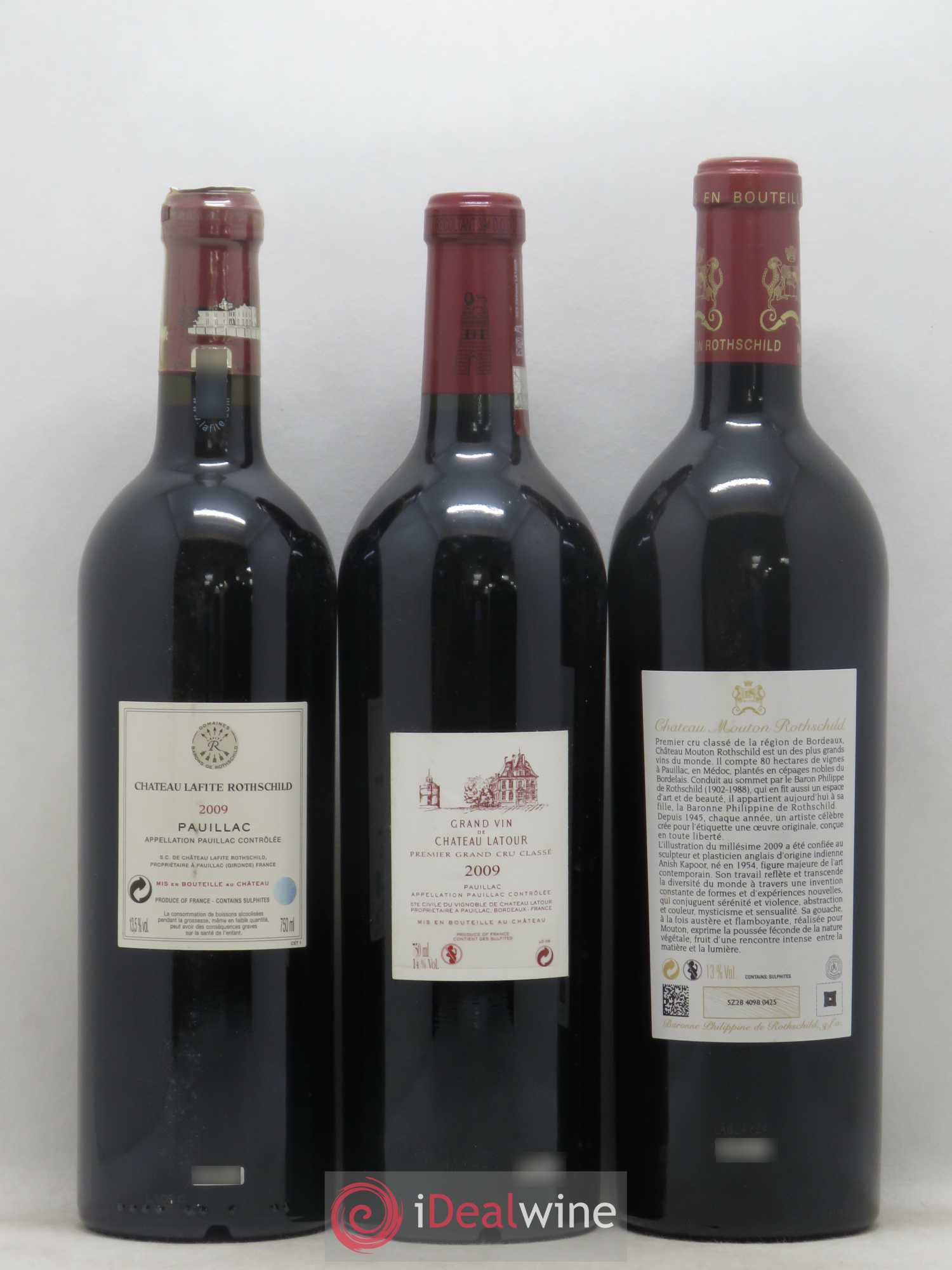 Caisse Collection Duclot 2009 2009 - Lot de 9 bouteilles - 4