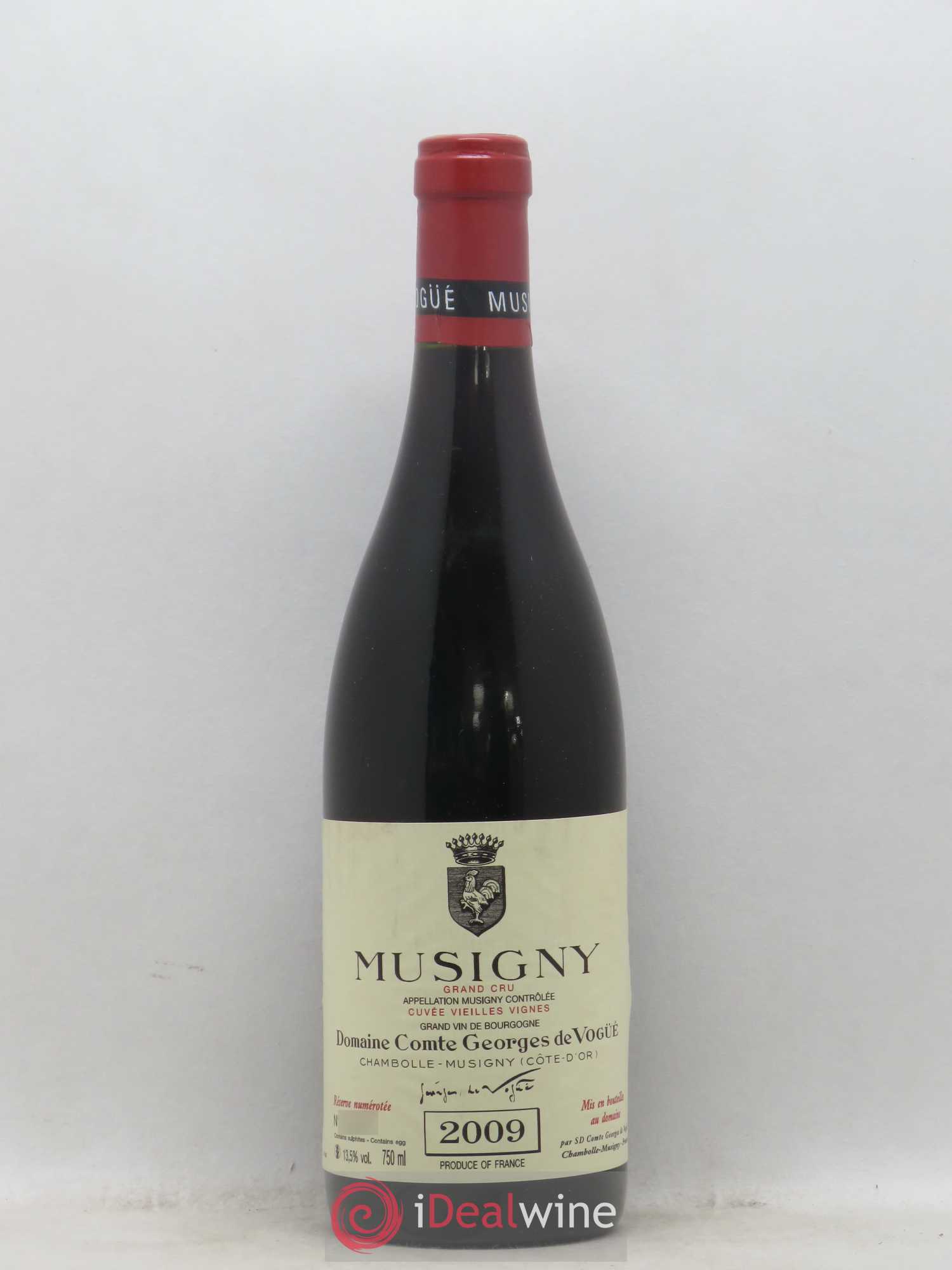 Musigny Grand Cru Cuvée Vieilles Vignes Comte Georges de Vogüé 2009 - Lot de 1 bouteille - 0