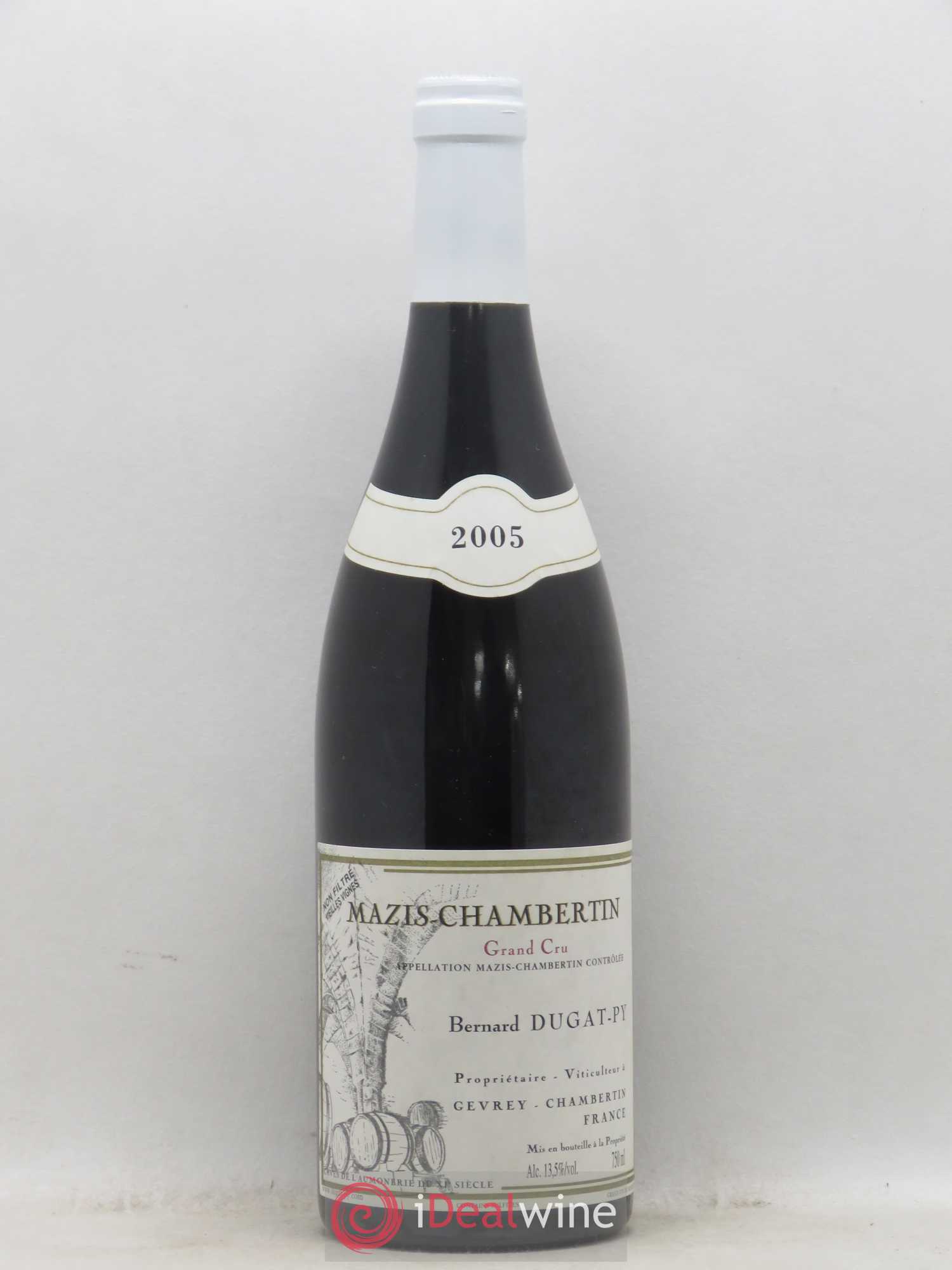 Mazis-Chambertin Grand Cru Vieilles Vignes Dugat-Py 2005 - Lot de 1 bouteille - 0