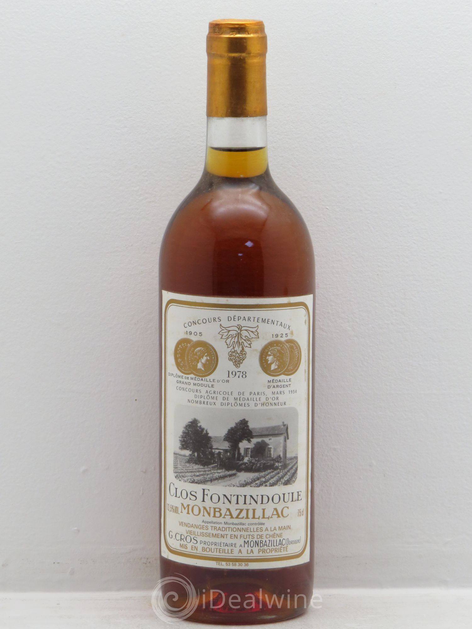 Monbazillac (senza prezzo di riserva) 1978 - Lotto di 1 bottiglia - 0