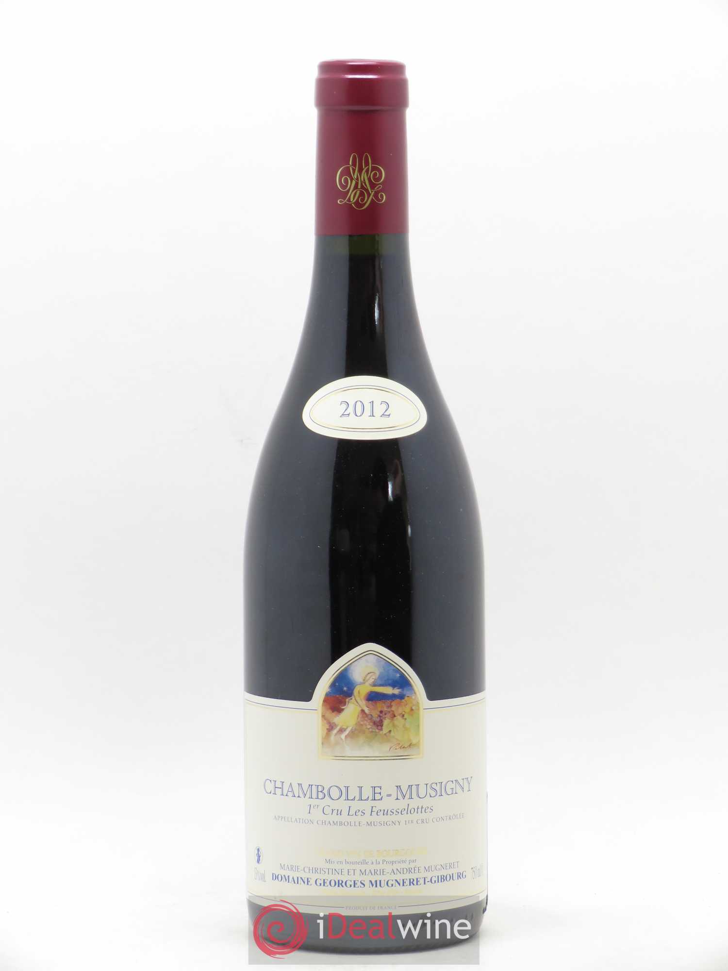 Chambolle-Musigny 1er Cru Les Feusselottes Mugneret-Gibourg (Domaine) 2012 - Lot de 1 bouteille - 0