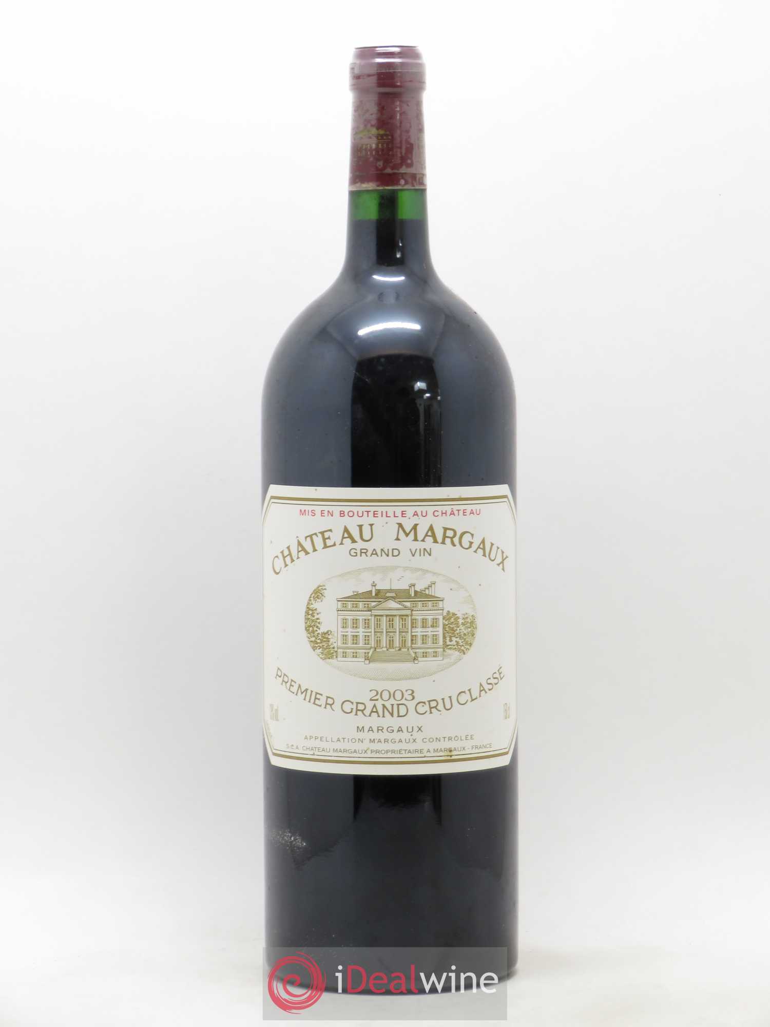 Château Margaux 1er Grand Cru Classé 2003 - Lot de 1 magnum - 0