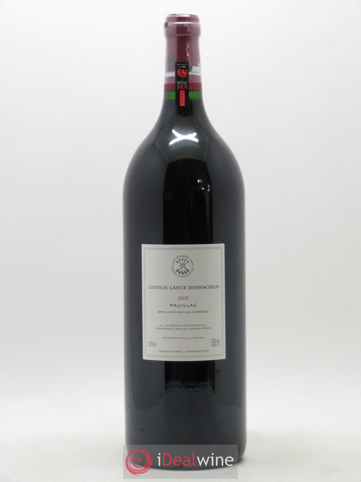 Château Lafite Rothschild 1er Grand Cru Classé 2003 - Lot de 1 magnum - 1