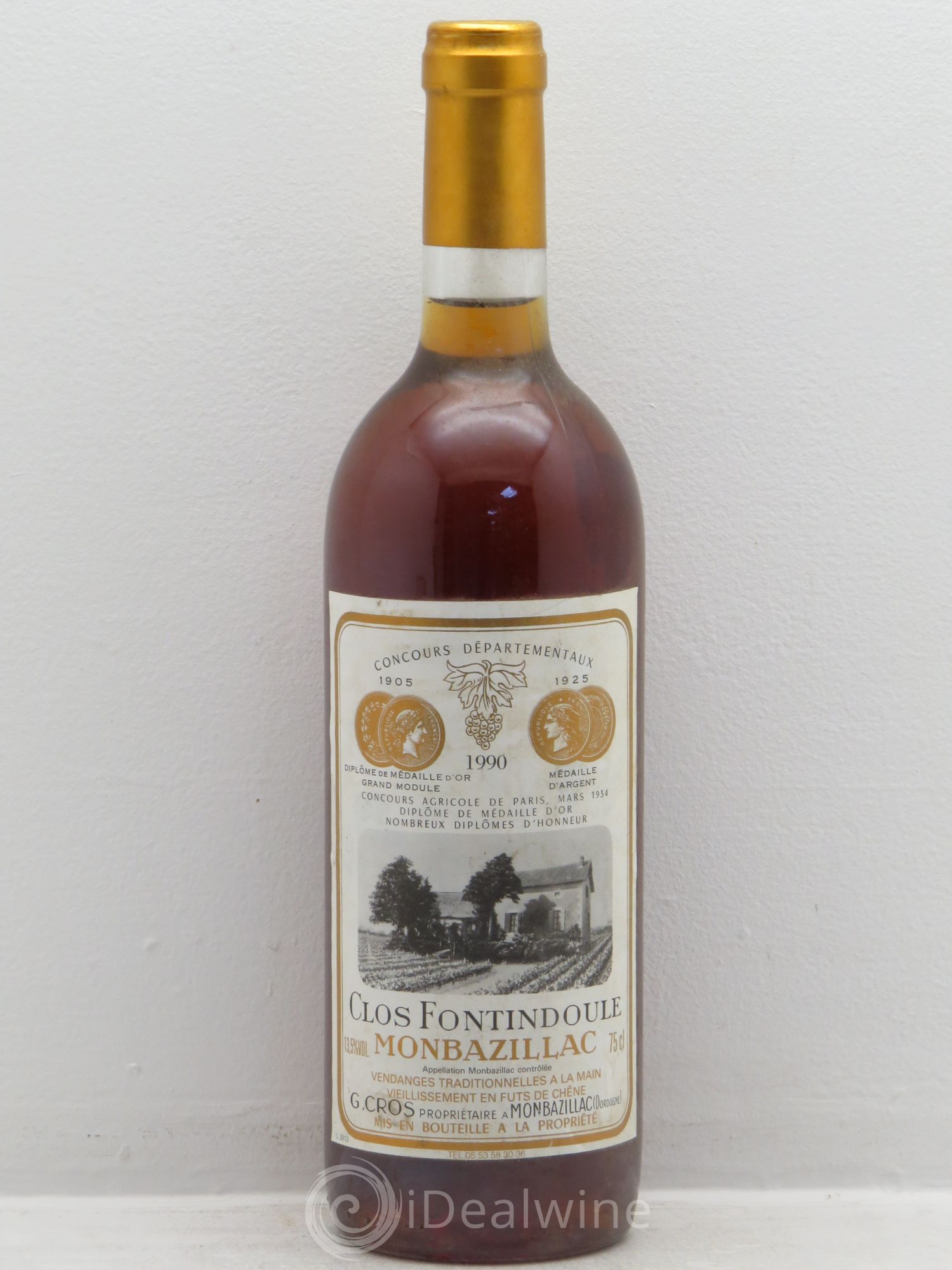 Monbazillac (senza prezzo di riserva) 1990 - Lotto di 1 bottiglia - 0
