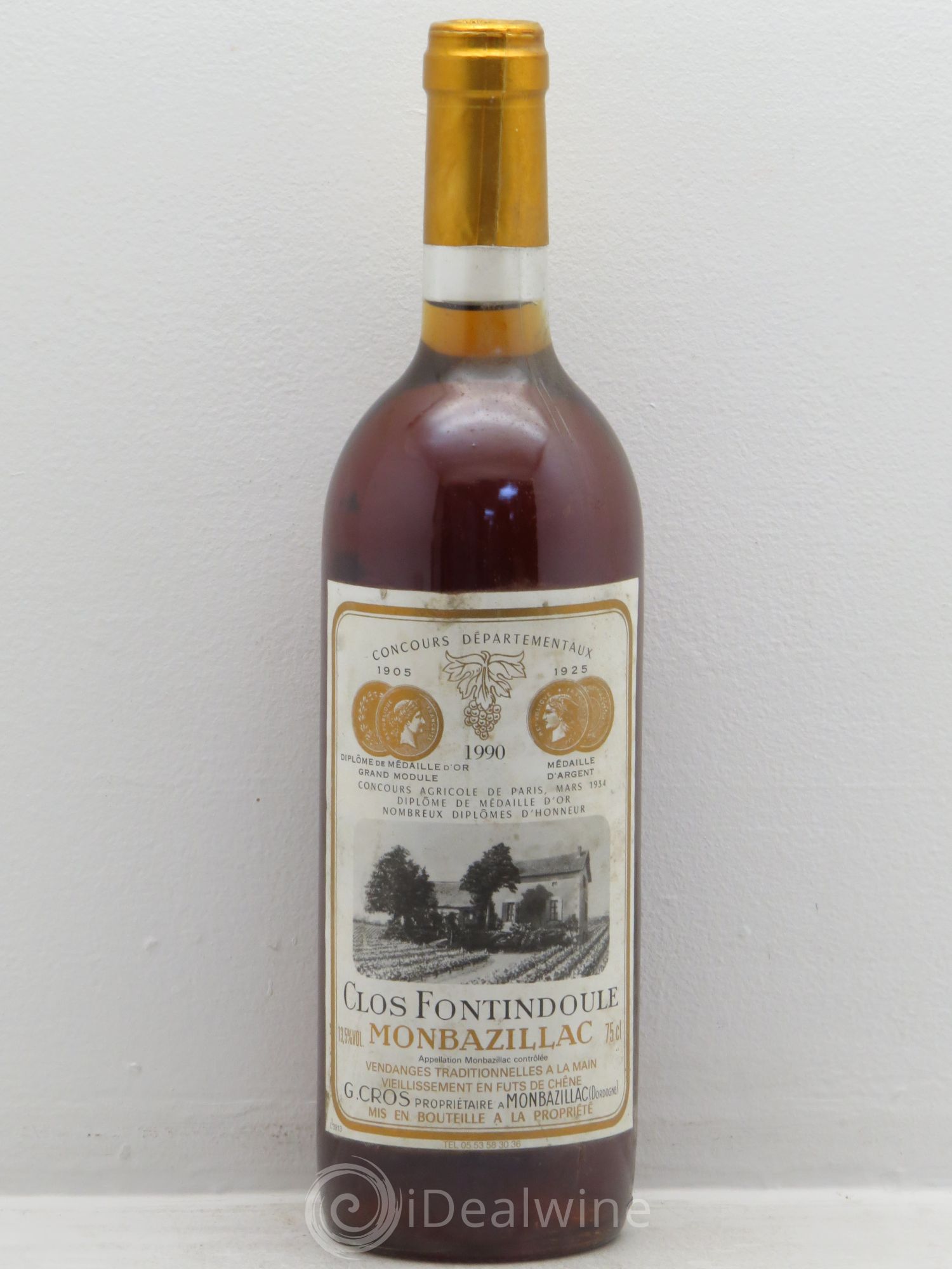Monbazillac (senza prezzo di riserva) 1990 - Lotto di 1 bottiglia - 0