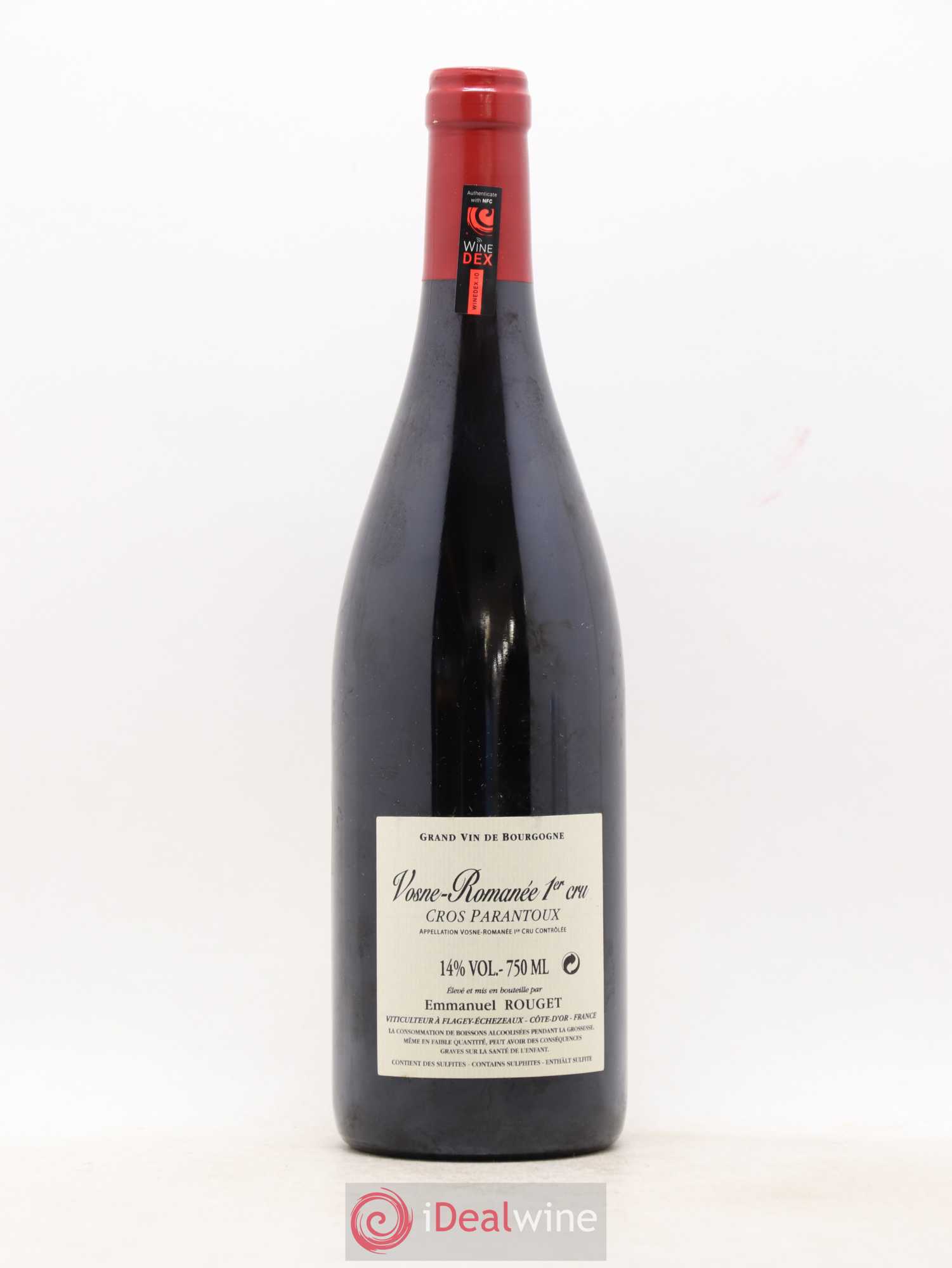 Vosne-Romanée 1er Cru Cros Parantoux Emmanuel Rouget 2010 - Posten von 1 Flasche - 1