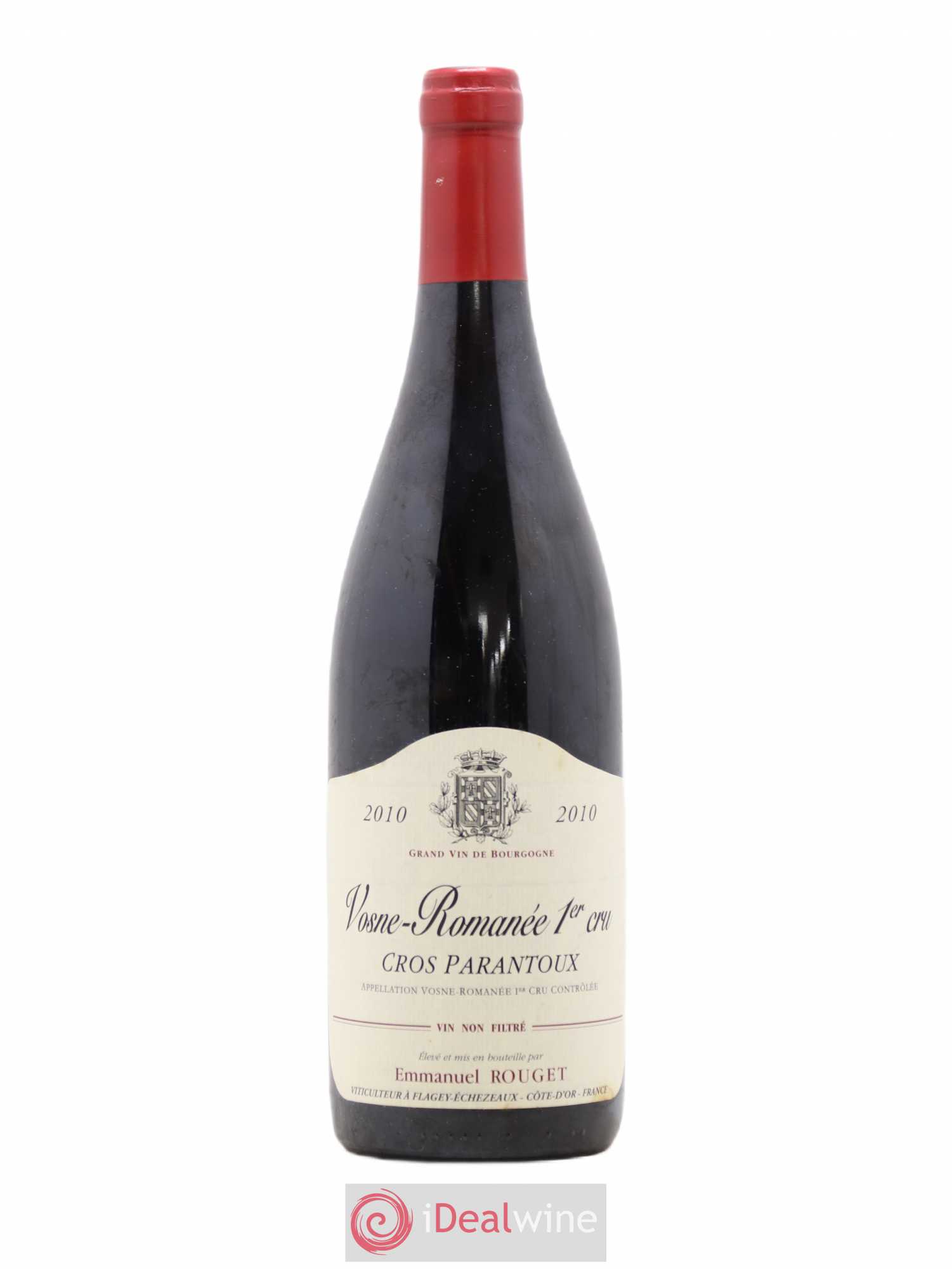 Vosne-Romanée 1er Cru Cros Parantoux Emmanuel Rouget 2010 - Posten von 1 Flasche - 0