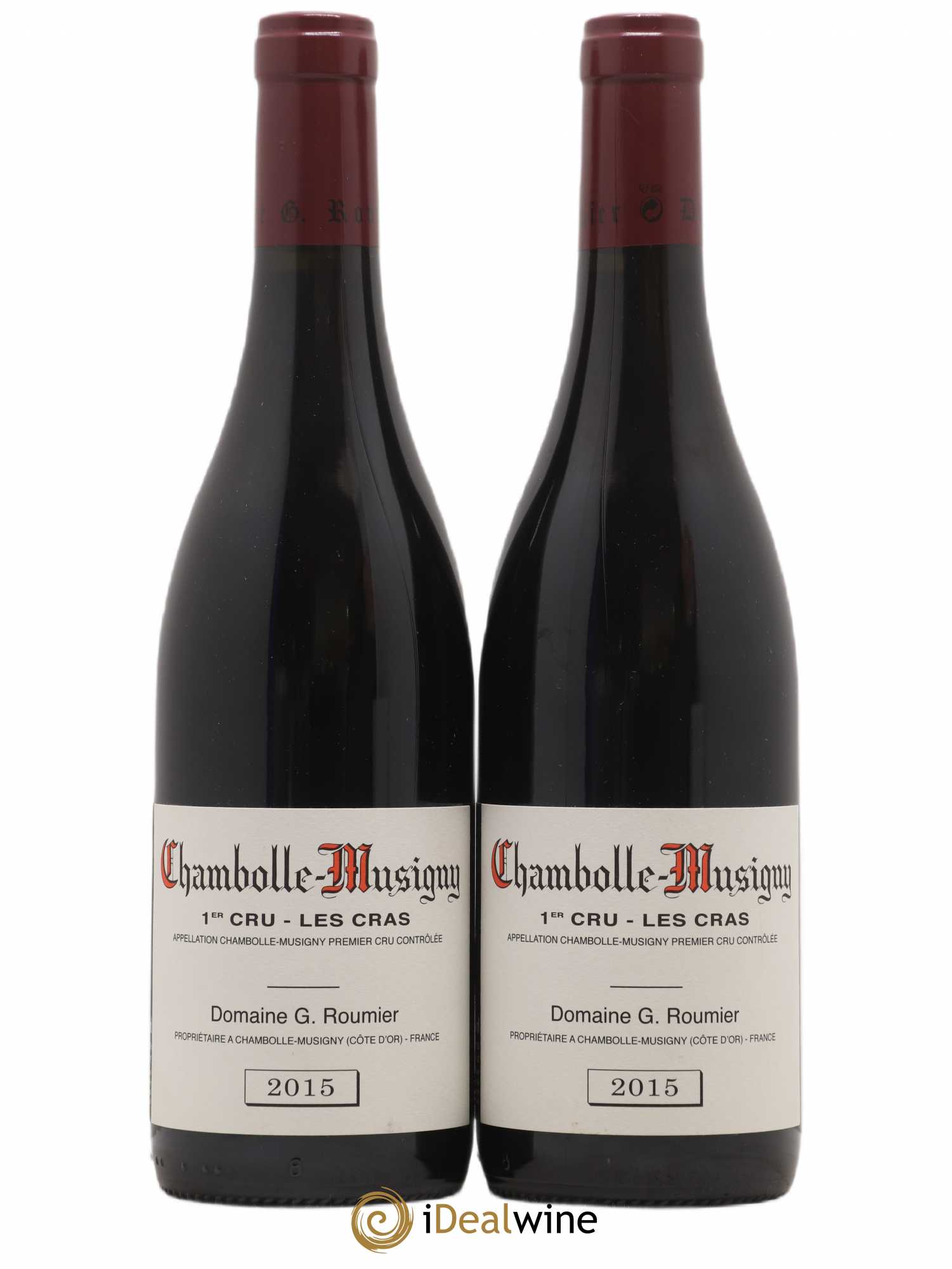 Chambolle-Musigny 1er Cru Les Cras Georges Roumier (Domaine) 2015 - Lot de 2 bouteilles - 0