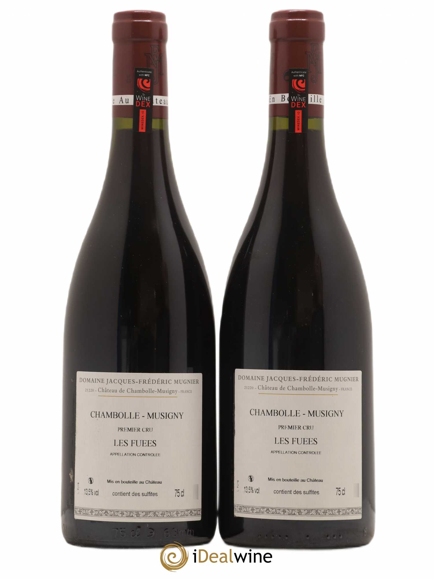Chambolle-Musigny 1er Cru Les Fuées Jacques-Frédéric Mugnier 2016 - Lot de 2 bouteilles - 1