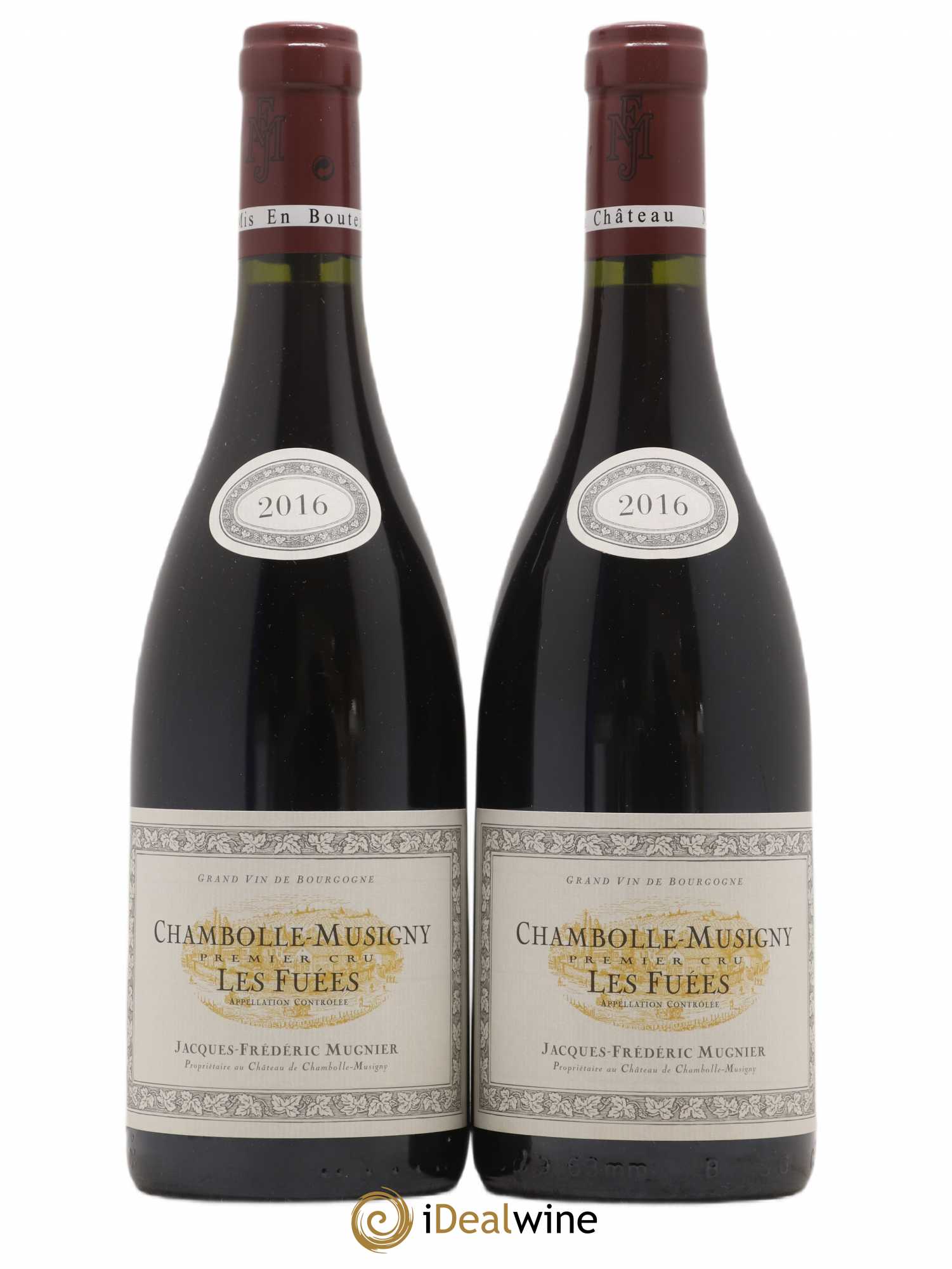 Chambolle-Musigny 1er Cru Les Fuées Jacques-Frédéric Mugnier 2016 - Lot de 2 bouteilles - 0