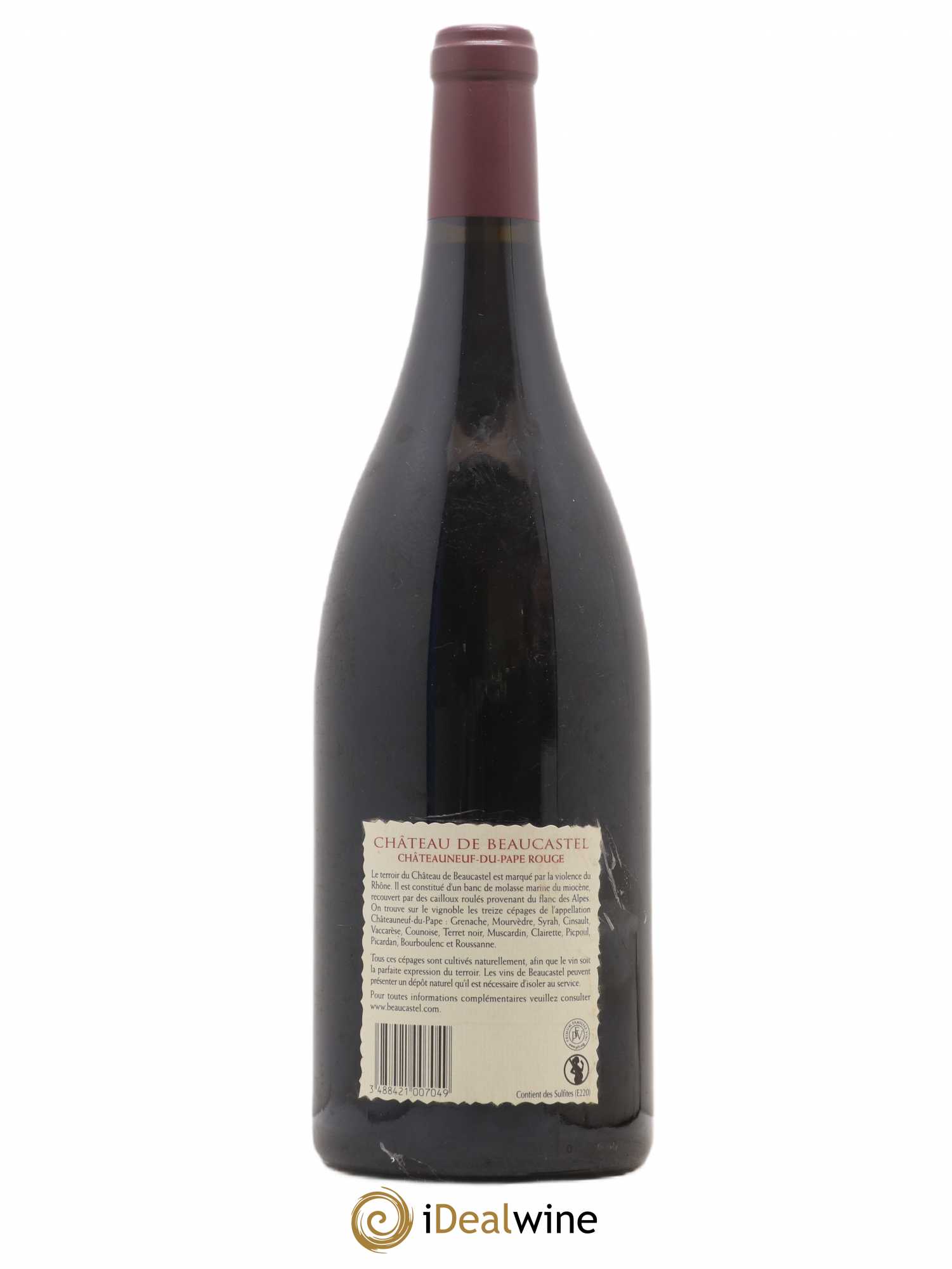 Châteauneuf-du-Pape Château de Beaucastel Famille Perrin 2007 - Lot de 1 magnum - 1