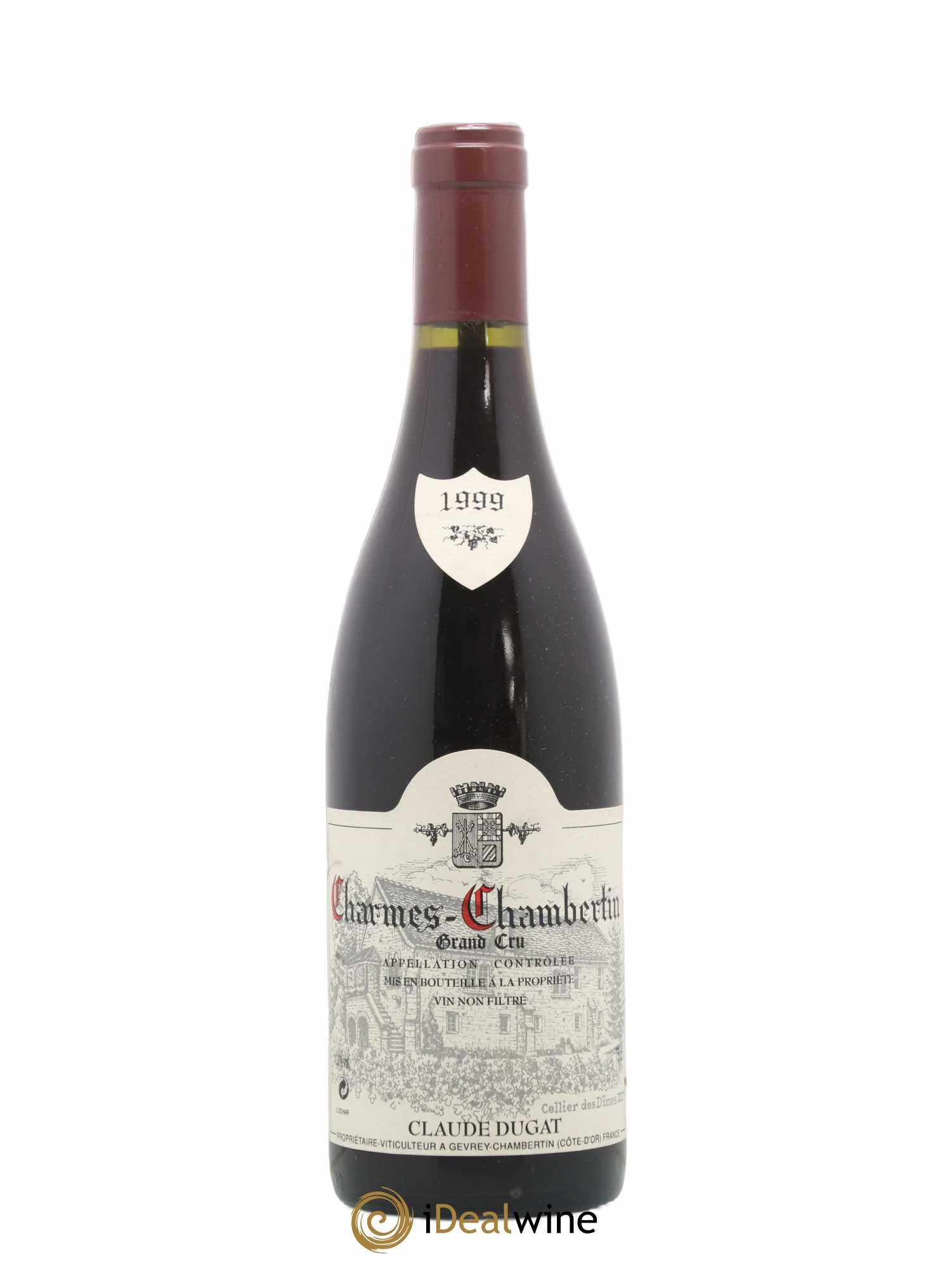 Charmes-Chambertin Grand Cru Claude Dugat 1999 - Lot de 1 bouteille - 0