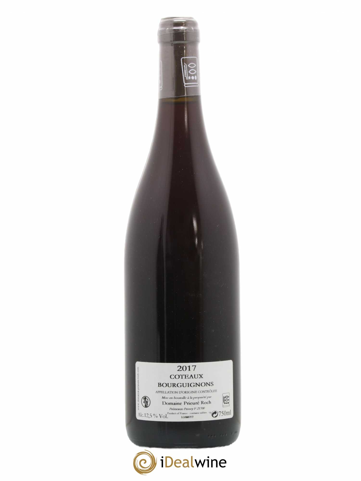 Coteaux Bourguignons Prieuré Roch Gamay 2017 - Lot de 1 bouteille - 1