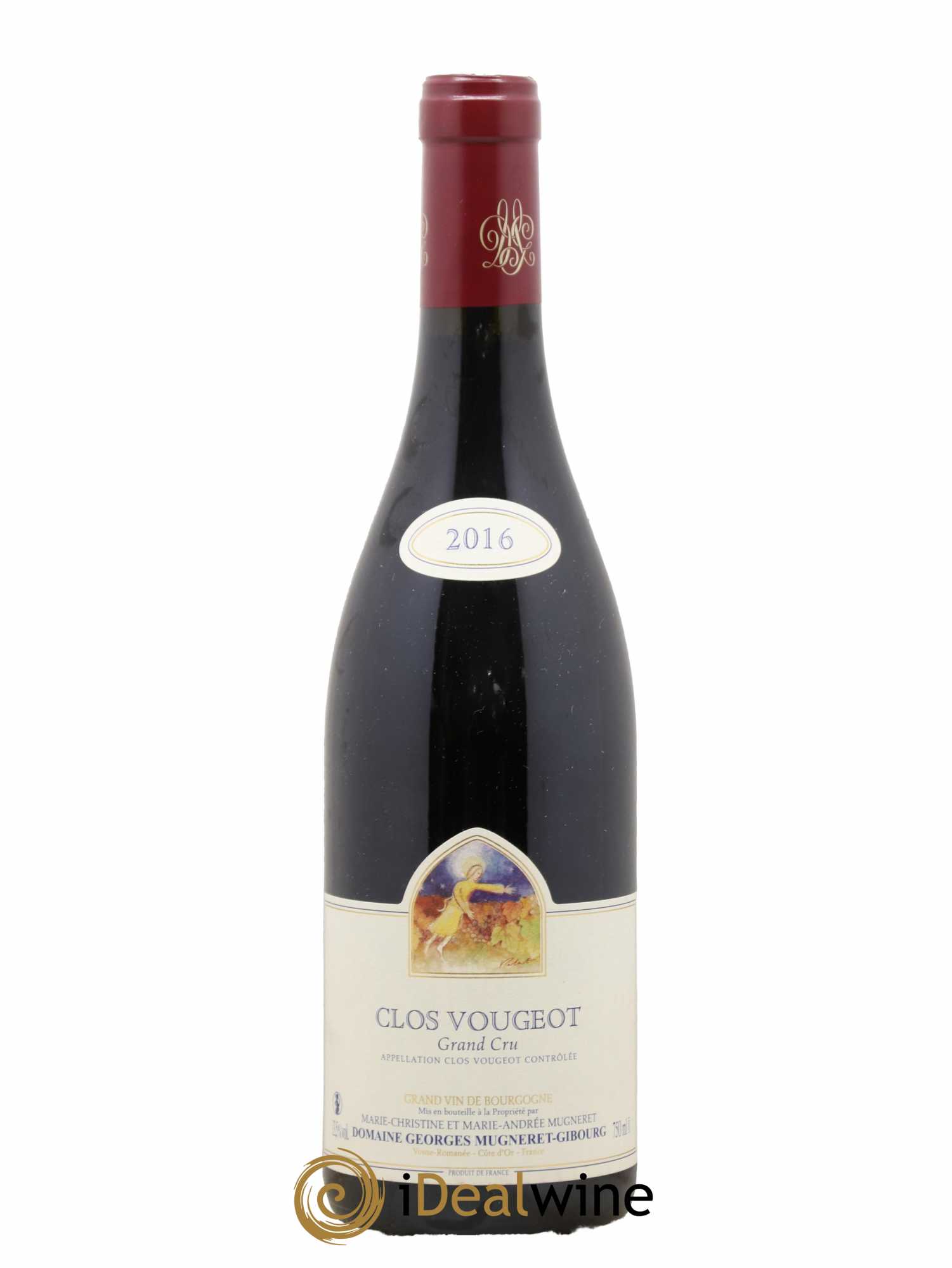 Clos de Vougeot Grand Cru Mugneret-Gibourg (Domaine) 2016 - Lot de 1 bouteille - 0