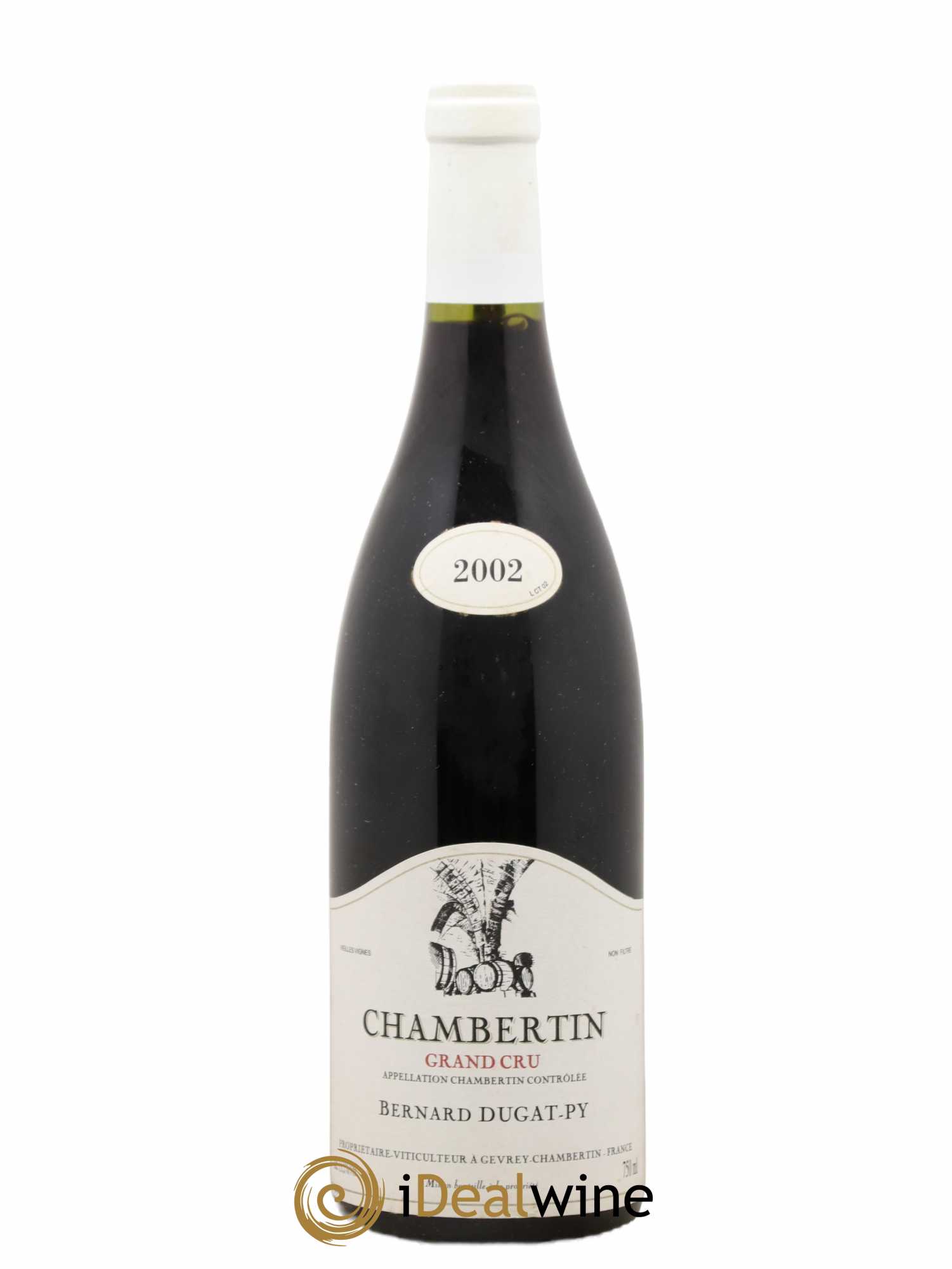 Chambertin Grand Cru Vieilles Vignes Dugat-Py Vieilles Vignes 2002 - Lot de 1 bouteille - 0