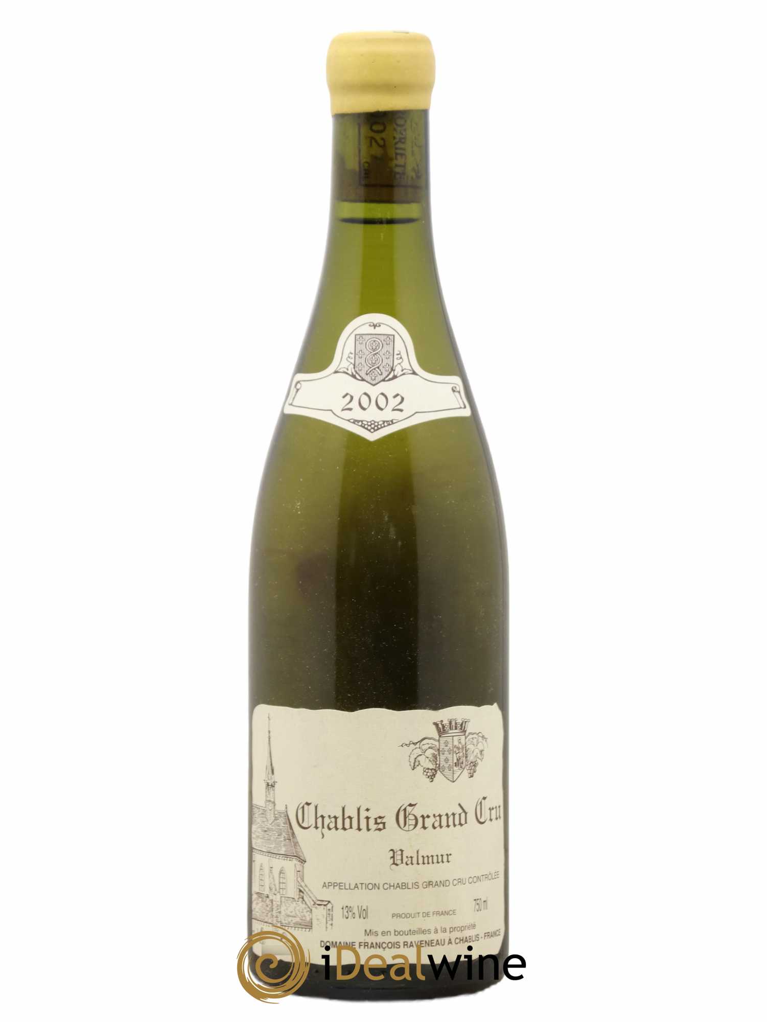 Chablis Grand Cru Valmur Raveneau (Domaine) 2002 - Lot de 1 bouteille - 0