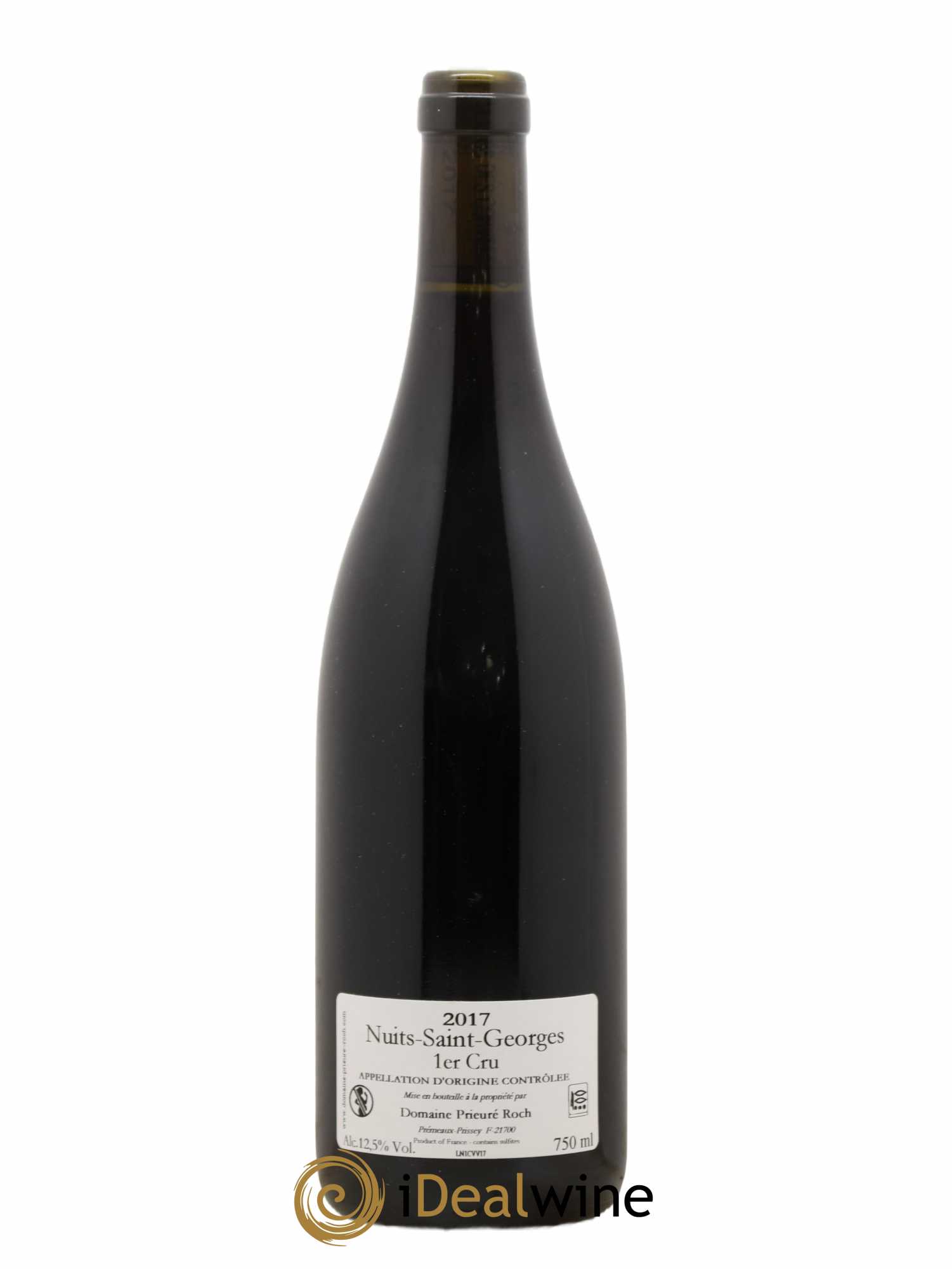 Nuits-Saint-Georges 1er Cru Vieilles Vignes Prieuré Roch 2017 - Lot de 1 bouteille - 1