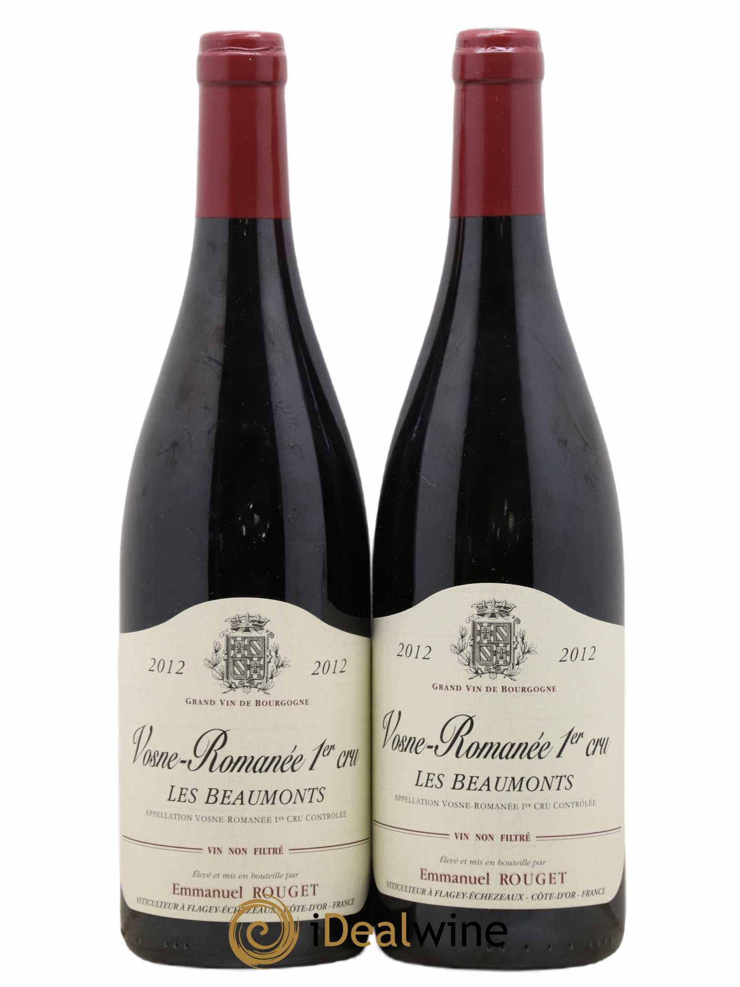 Vosne-Romanée 1er Cru Les Beaumonts Emmanuel Rouget 2012 - Lot de 2 bouteilles - 0