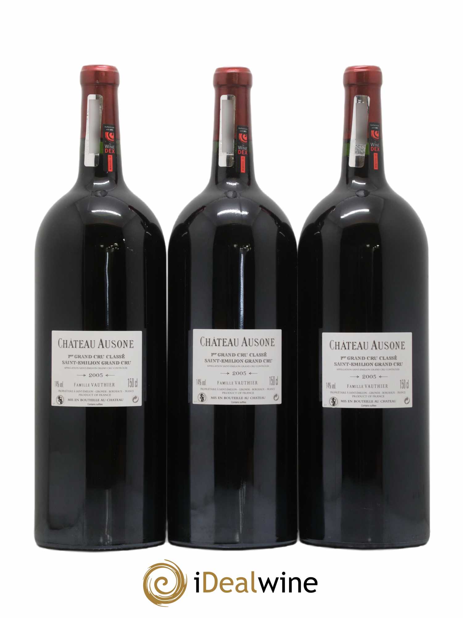 Château Ausone 1er Grand Cru Classé A 2005 - Lot de 3 magnums - 1