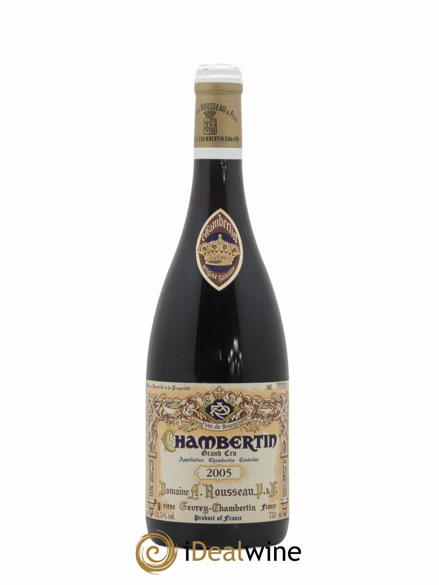 Chambertin Grand Cru Armand Rousseau (Domaine) 2005 - Lot de 1 bouteille - 0