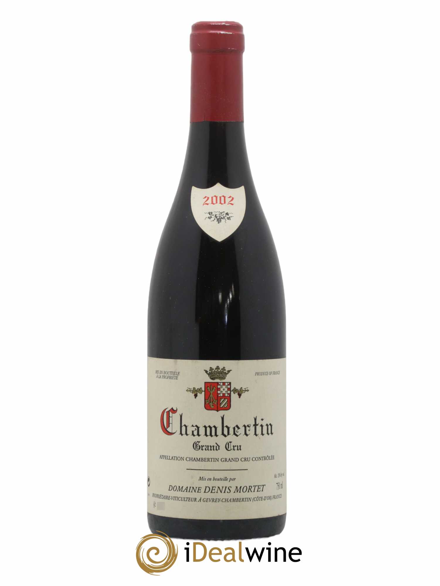 Chambertin Grand Cru Denis Mortet (Domaine) 2002 - Lot de 1 bouteille - 0