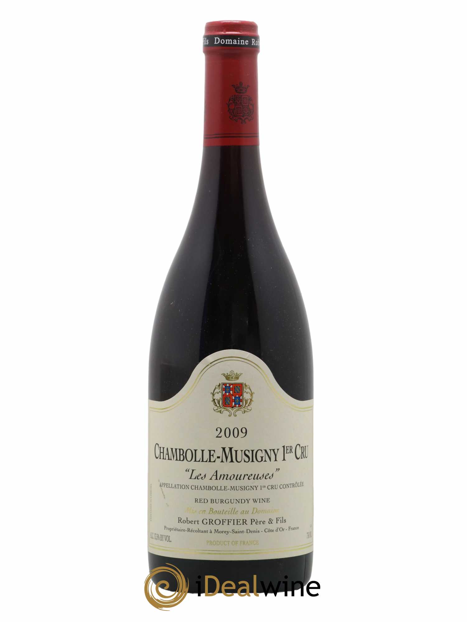 Chambolle-Musigny 1er Cru Les Amoureuses Robert Groffier Père & Fils (Domaine) 2009 - Lot de 1 bouteille - 0