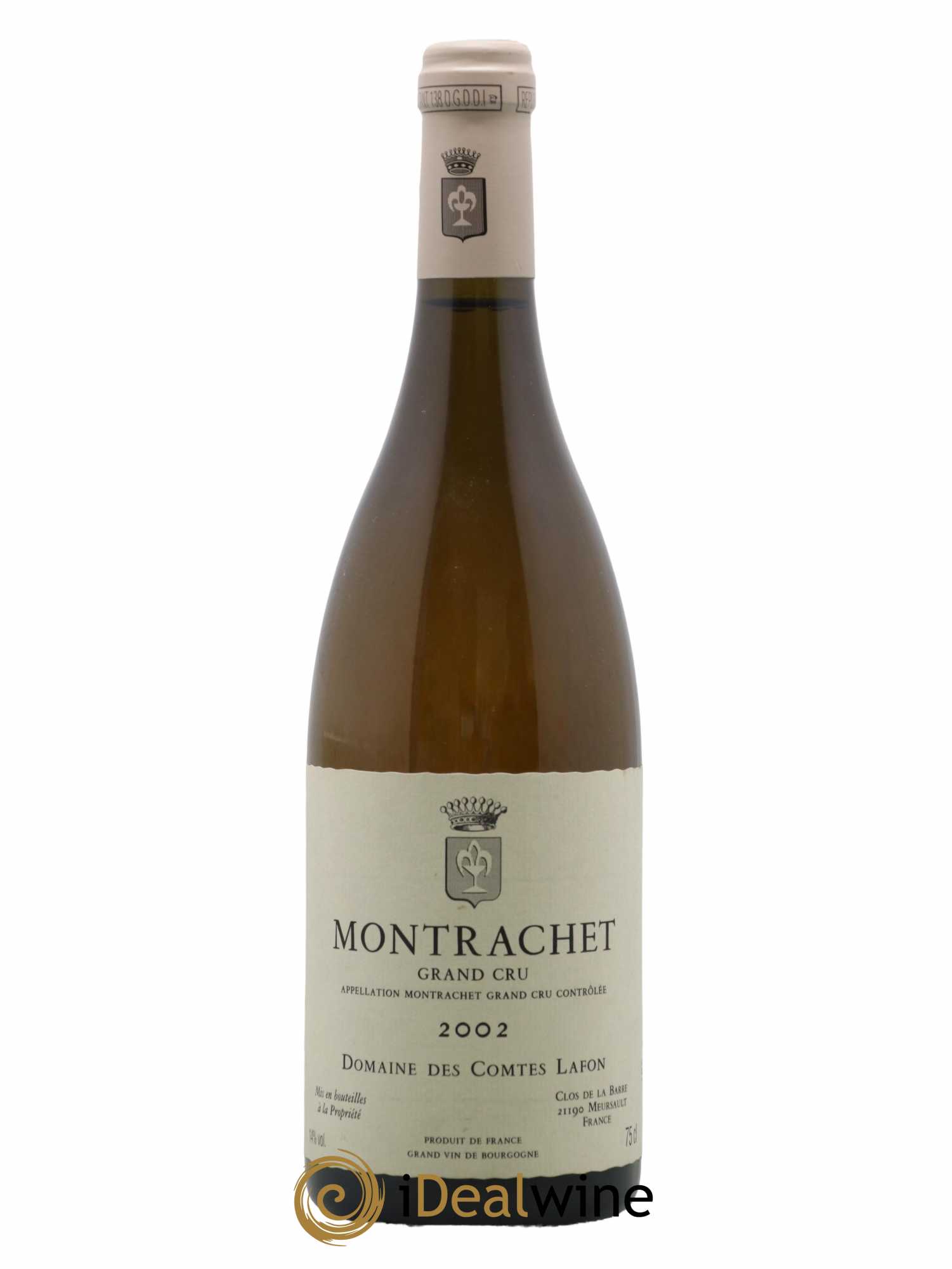 Montrachet Grand Cru Comtes Lafon (Domaine des) 2002 - Lot de 1 bouteille - 0